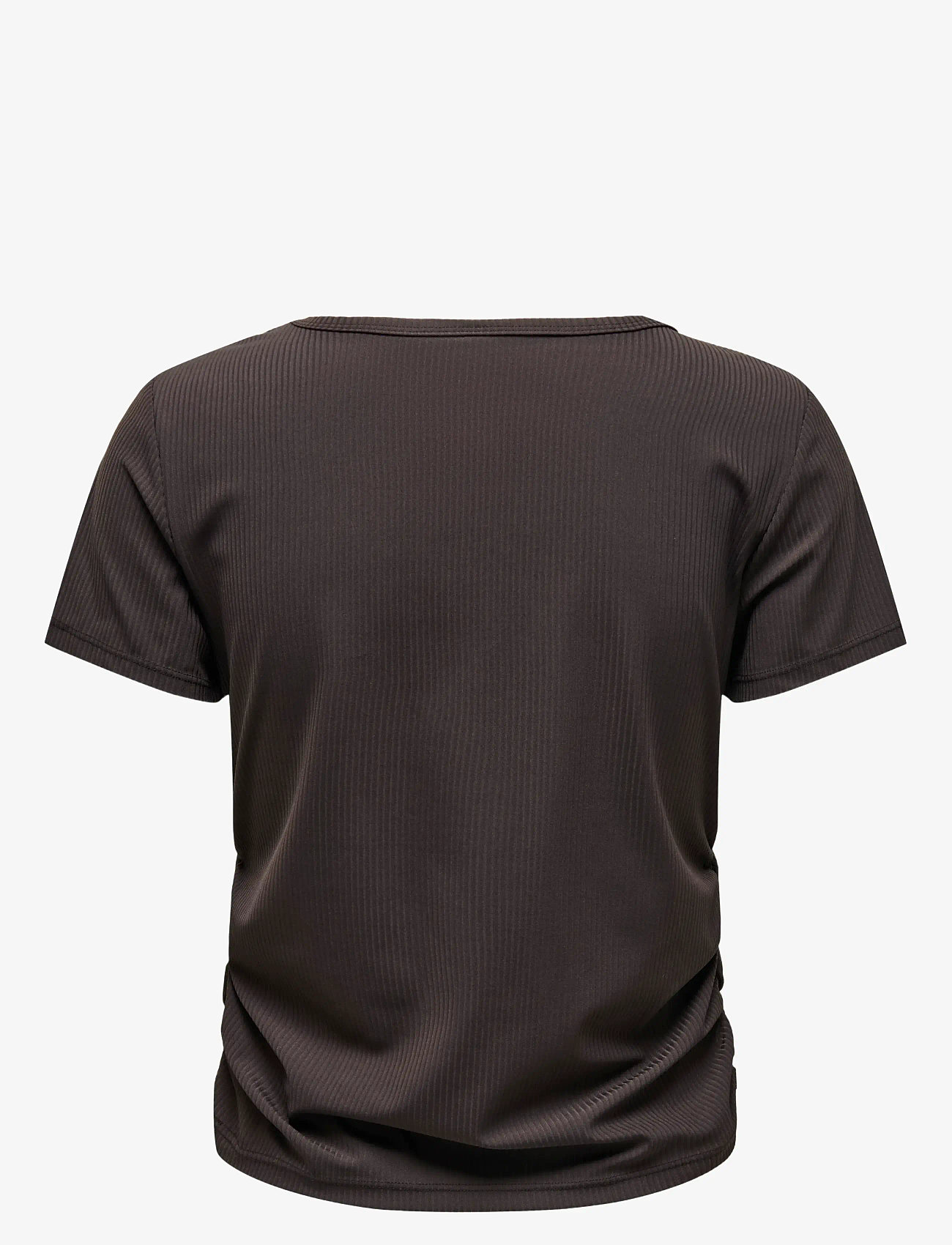 Only Play - ONPHOMIE SS SHORT RIB TOP - chocolate torte - 1