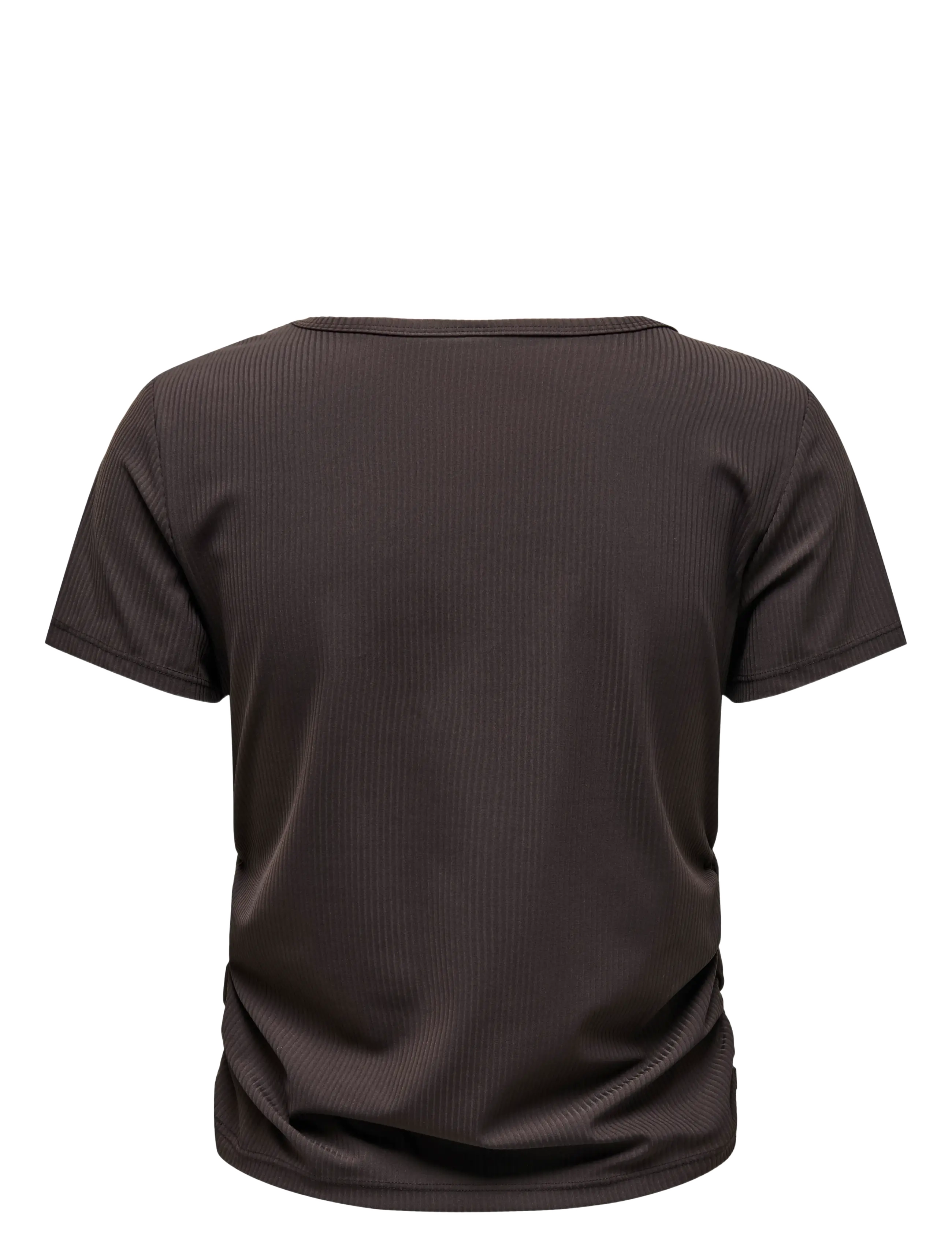 Only Play - ONPHOMIE SS SHORT RIB TOP - chocolate torte - 1
