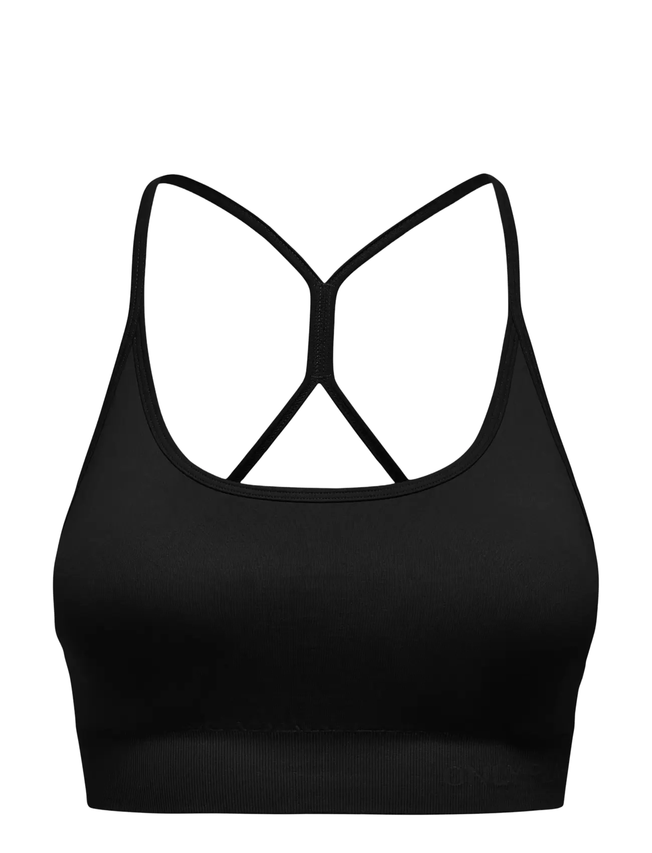 Only Play ONPDEFY-2 STRING SEAM BRA - Tøj - BLACK / black