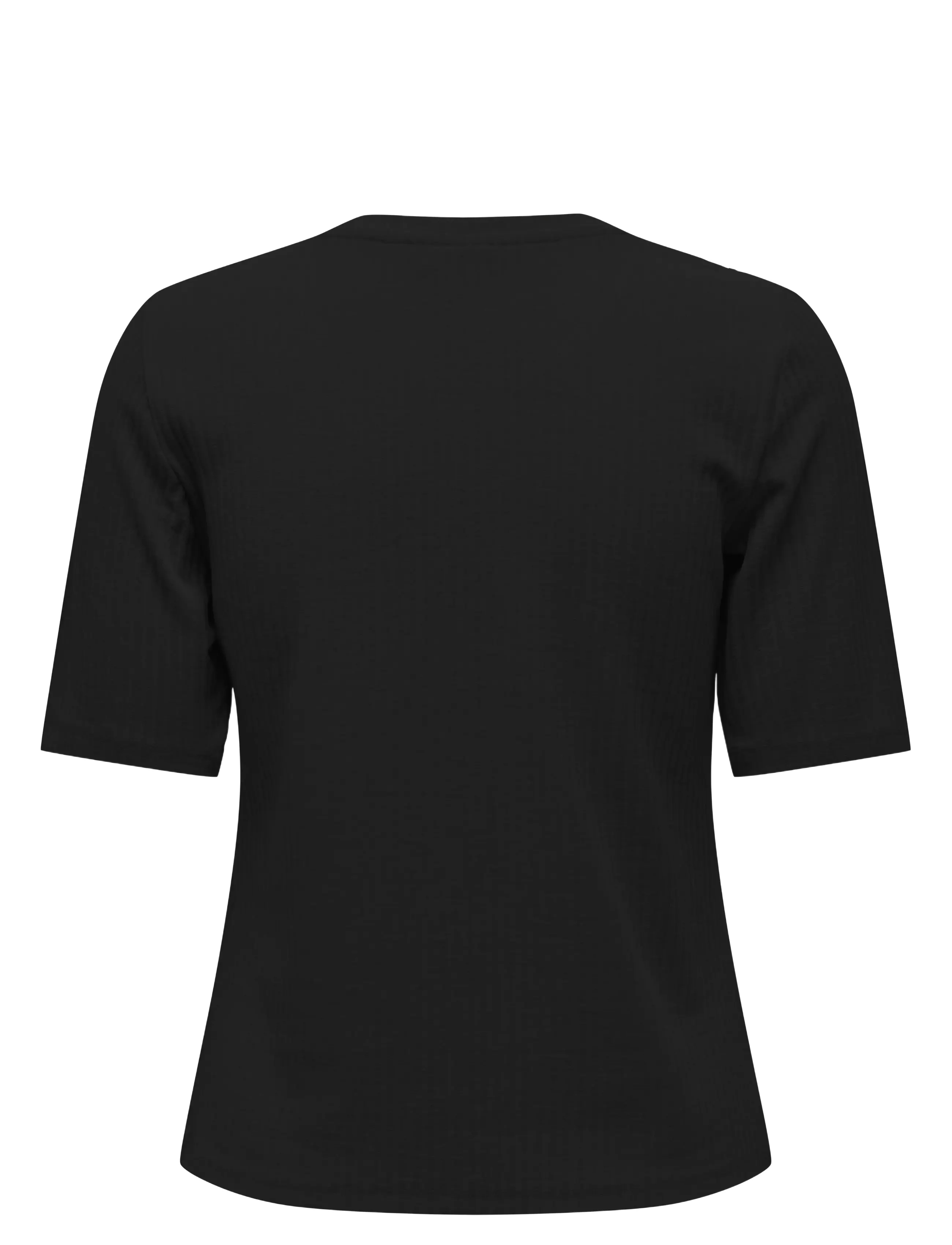 Only Play - ONPSEREN ON 2/4 REG RIB TEE NOOS - alussärgid ja t-särgid - black - 2