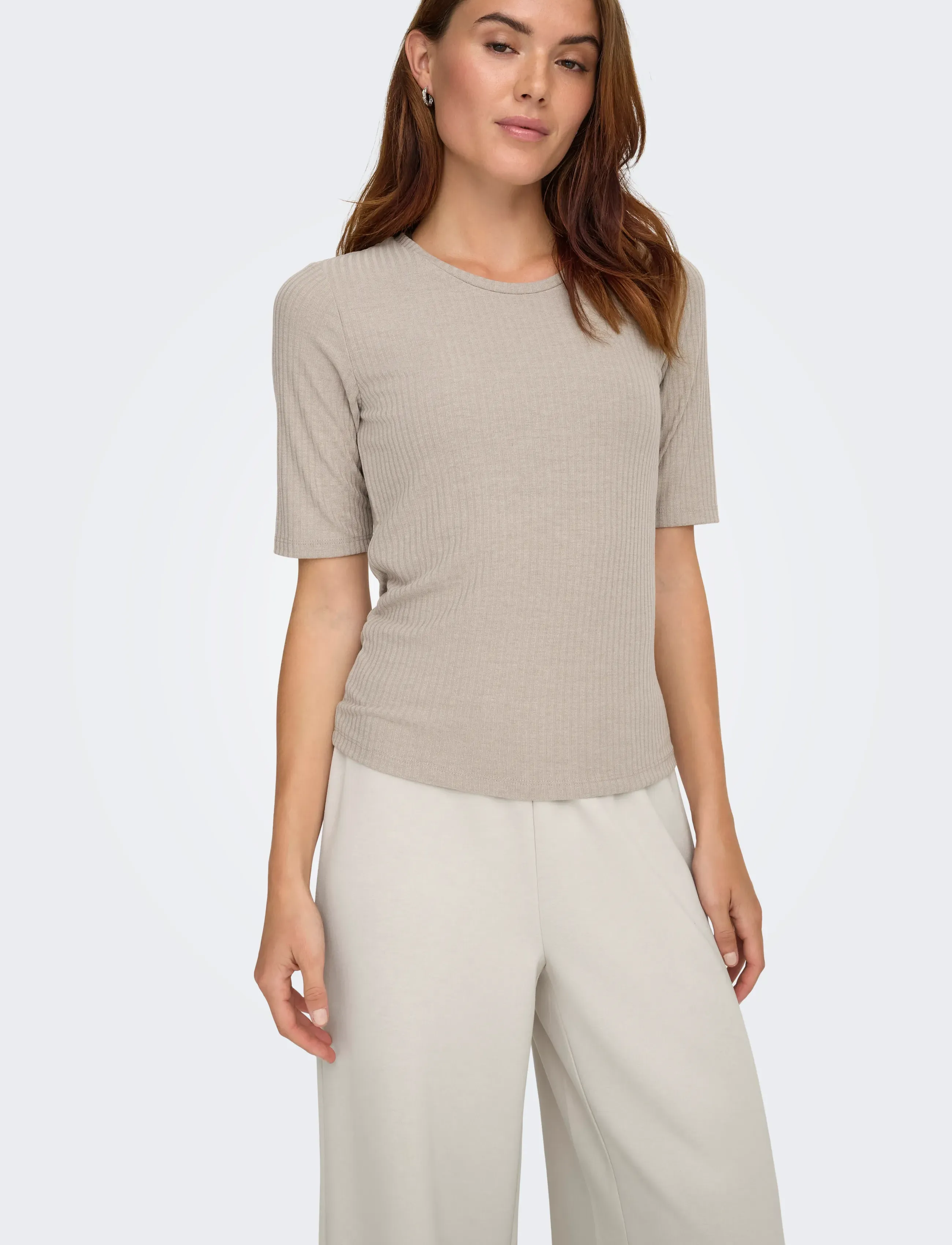 Only Play - ONPSEREN ON 2/4 REG RIB TEE NOOS - t-shirts - string - 5