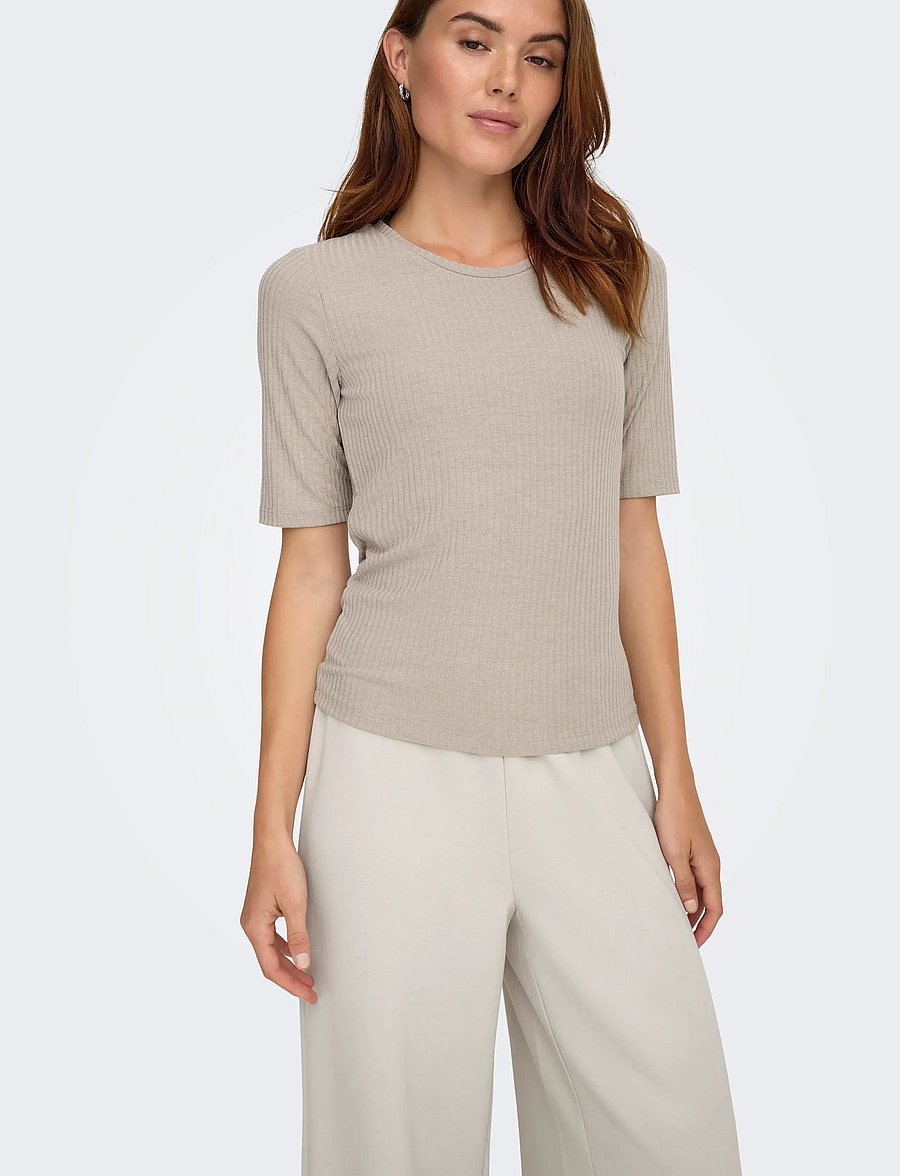 Only Play - ONPSEREN ON 2/4 REG RIB TEE NOOS - alussärgid ja t-särgid - string - 5