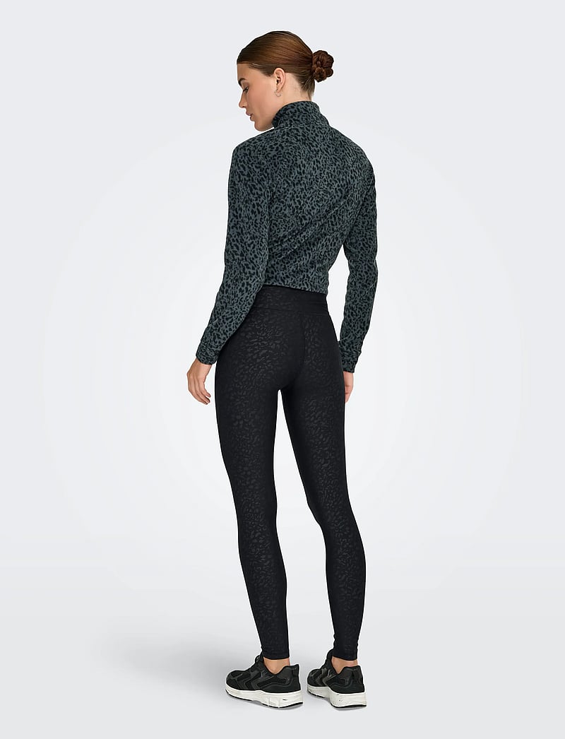 Only Play - ONPRYA-1-ALMA LIFE HW AOP PCK TIGHTS - tights - black - 4