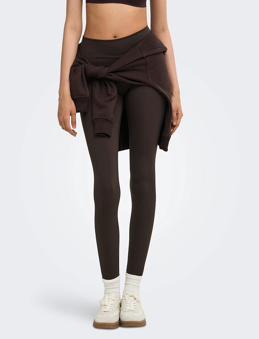 Only Play - ONPJAM-2-MINA XHW PCK TIGHTS NOOS - volle länge - chocolate torte - 0