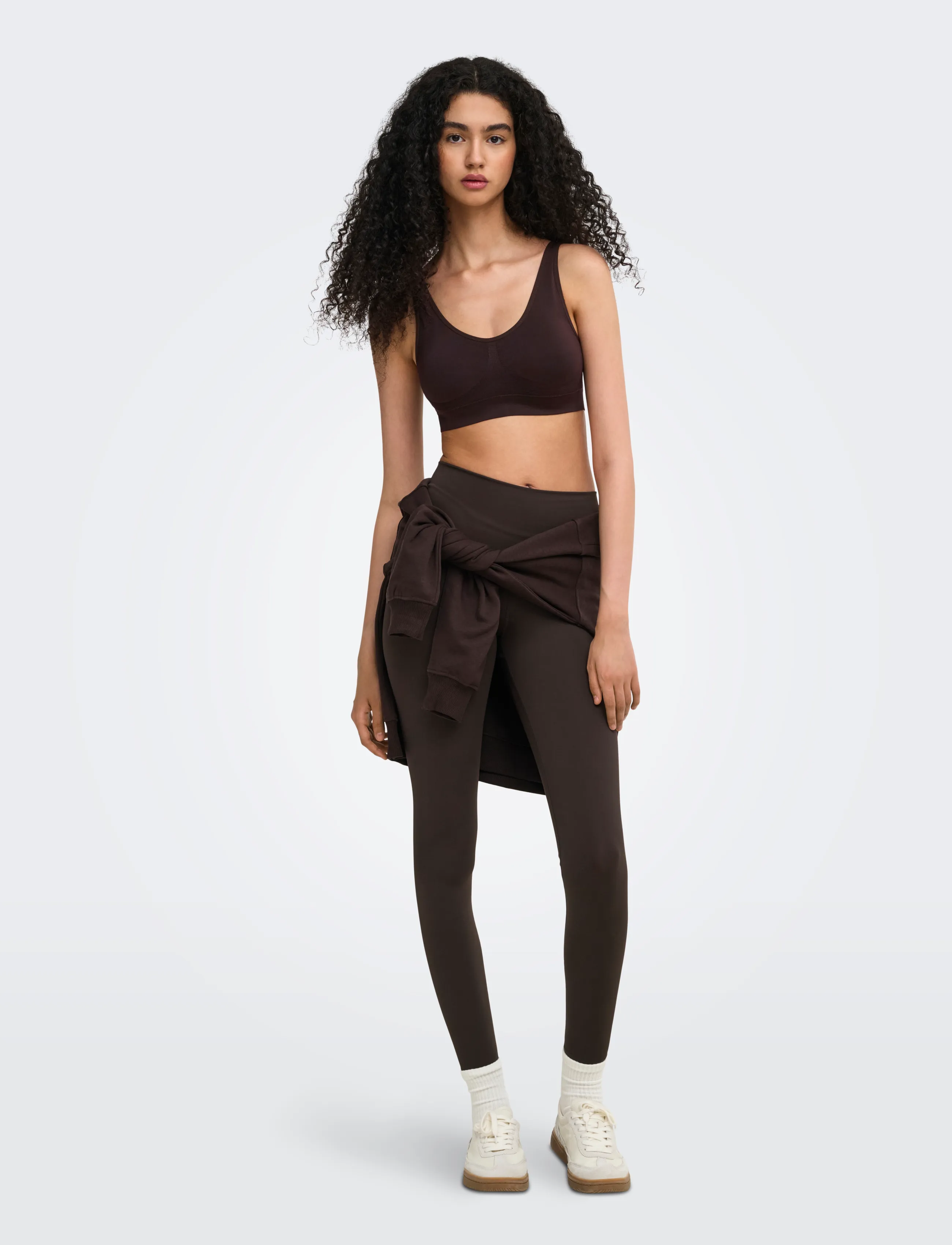 Only Play - ONPJAM-2-MINA XHW PCK TIGHTS NOOS - volle länge - chocolate torte - 4