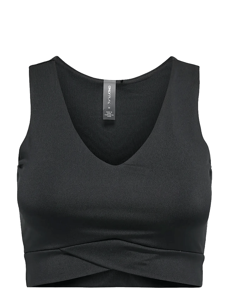 Only Play - ONPKRIS-1 WRAP BRA - sport bh:ar - black - 0