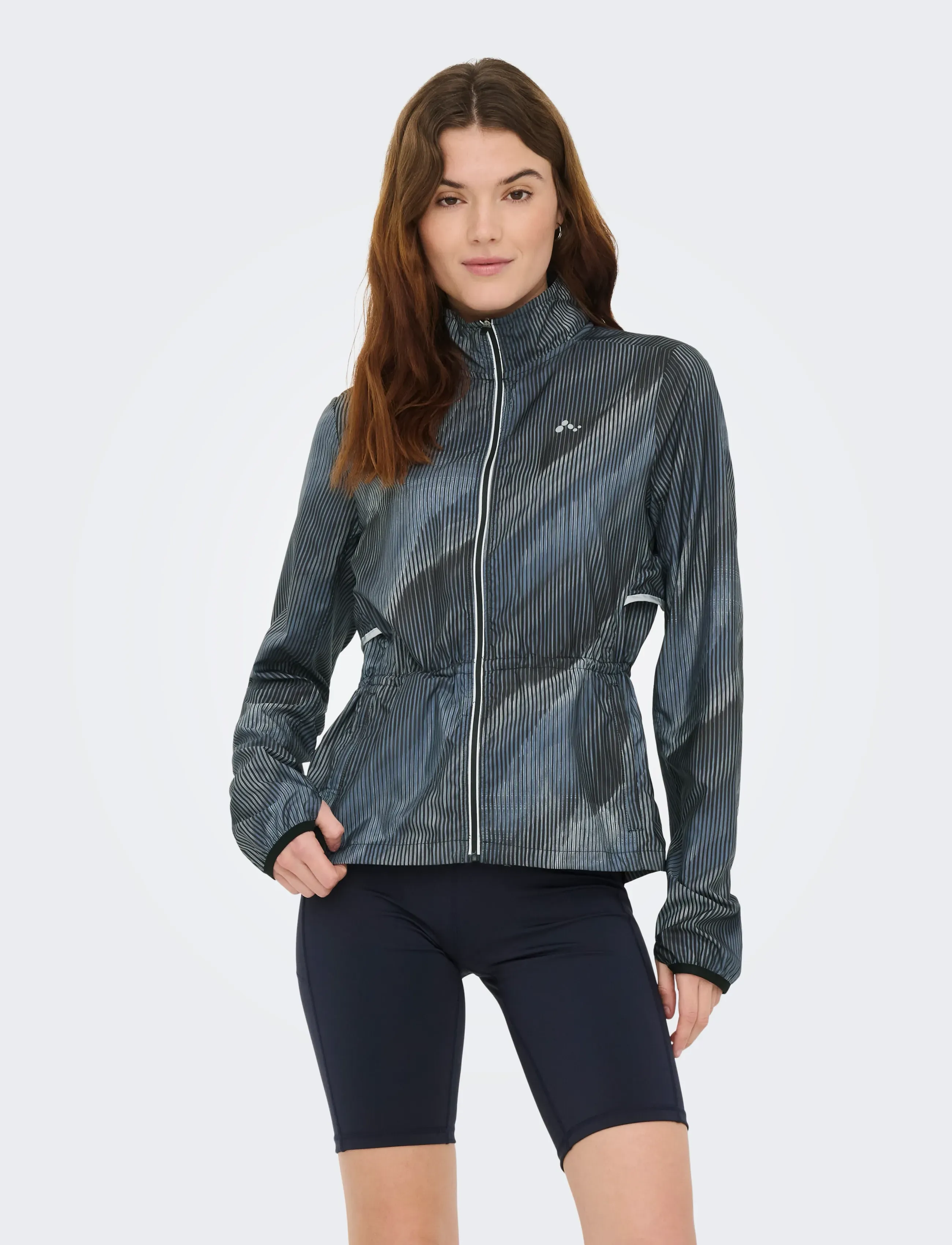 Only Play Onpwave Hn Fz Ls Wvn Jck, M, Black, Sport Jackets > Sport Training Jackets, Dame
