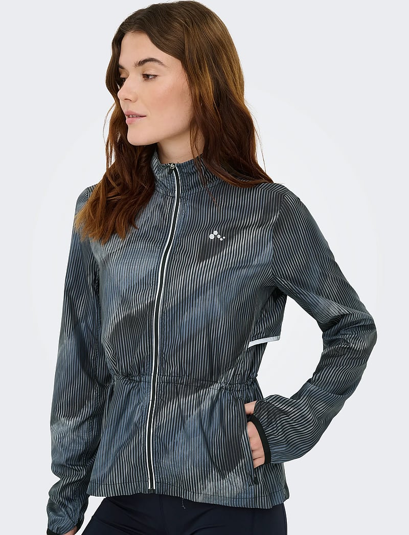 Only Play - ONPWAVE HN FZ LS WVN JCK - sportsjakker - black - 5