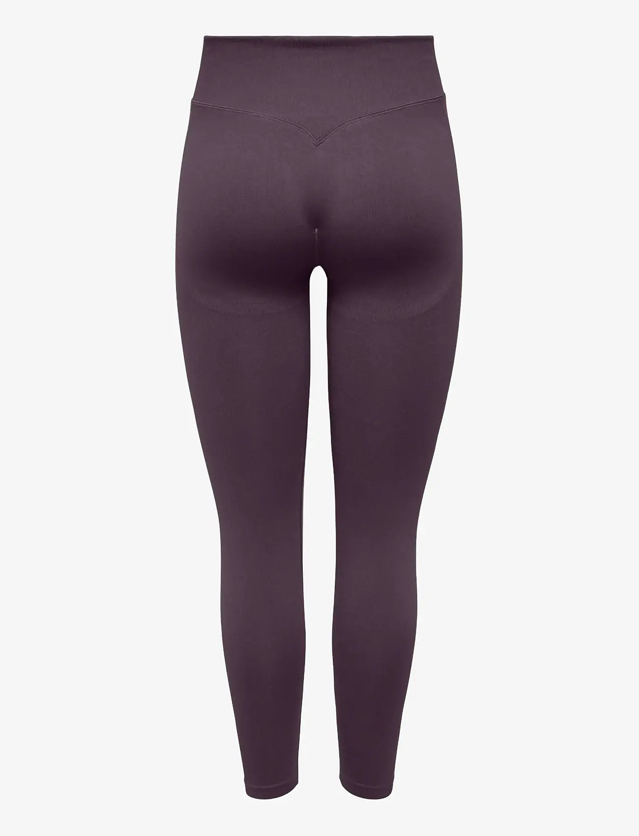 Only Play - ONPFLEX HW SEAM SCRUNCH TIGHTS - 7/8 længde - plum perfect - 1