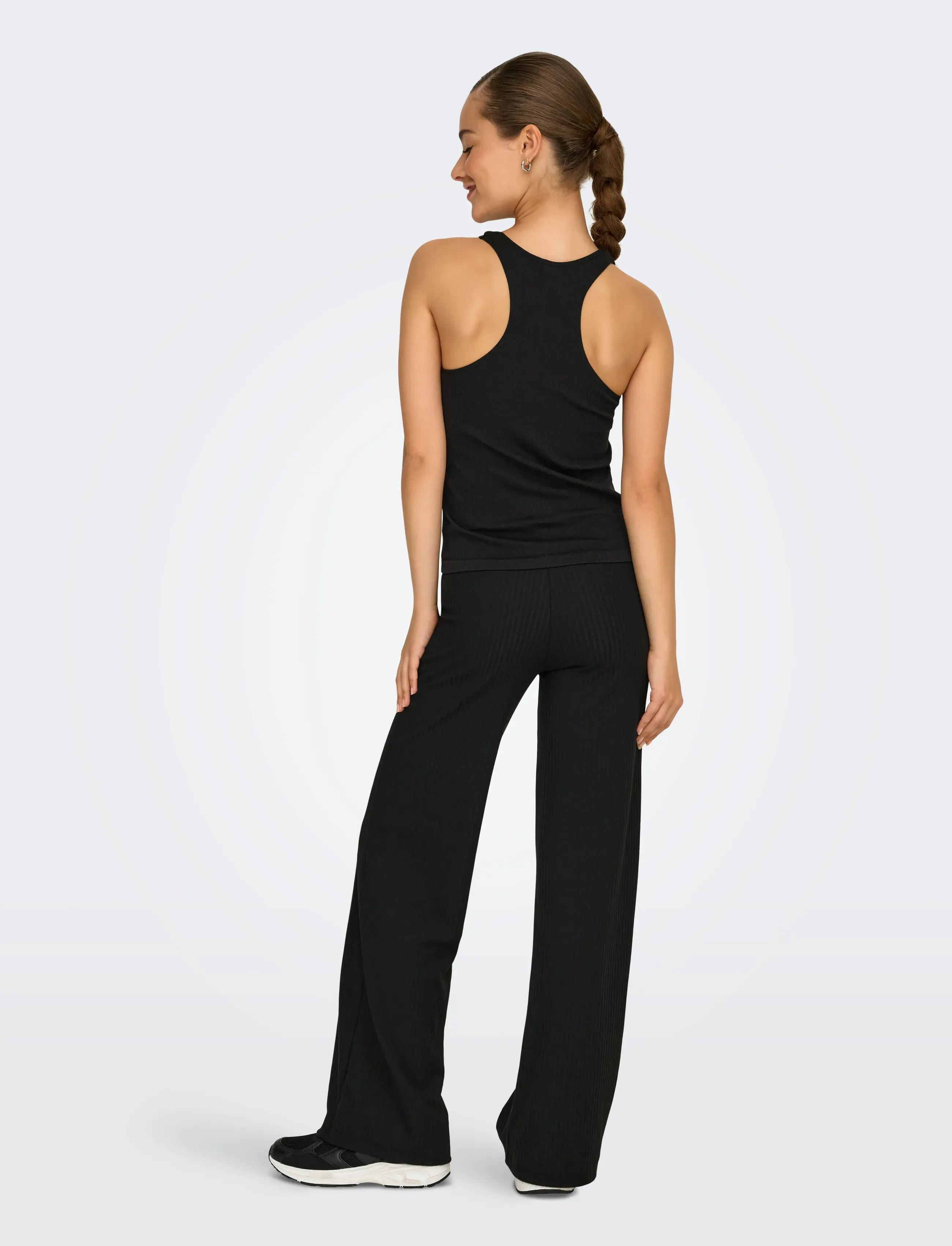 Only Play - ONPJAIA LIFE ON RACERBACK SEAM TOP - tank tops - black - 3
