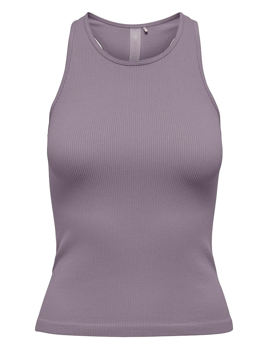 Only Play - ONPJAIA LIFE ON RACERBACK SEAM TOP - tank tops - gray ridge - 0