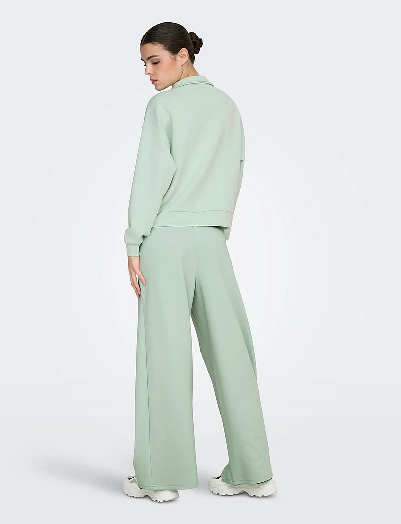 Only Play - ONPLOUNGE HW WIDE SWT PNT NOOS - träningsbyxor - surf spray - 3