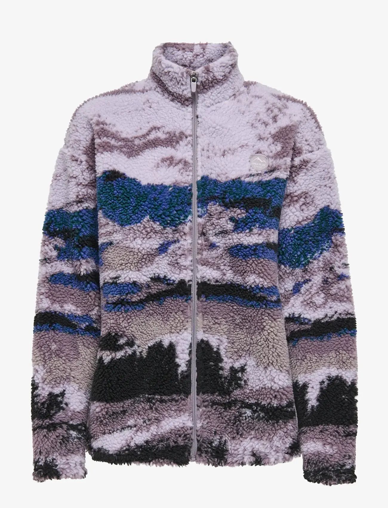 Only Play - ONPSIK HN FZ LS FLEECE JCK - fleece & mellanlager - coastal fjord - 1