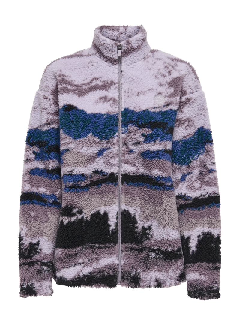 Only Play - ONPSIK HN FZ LS FLEECE JCK - fleece & midlayer - coastal fjord - 0