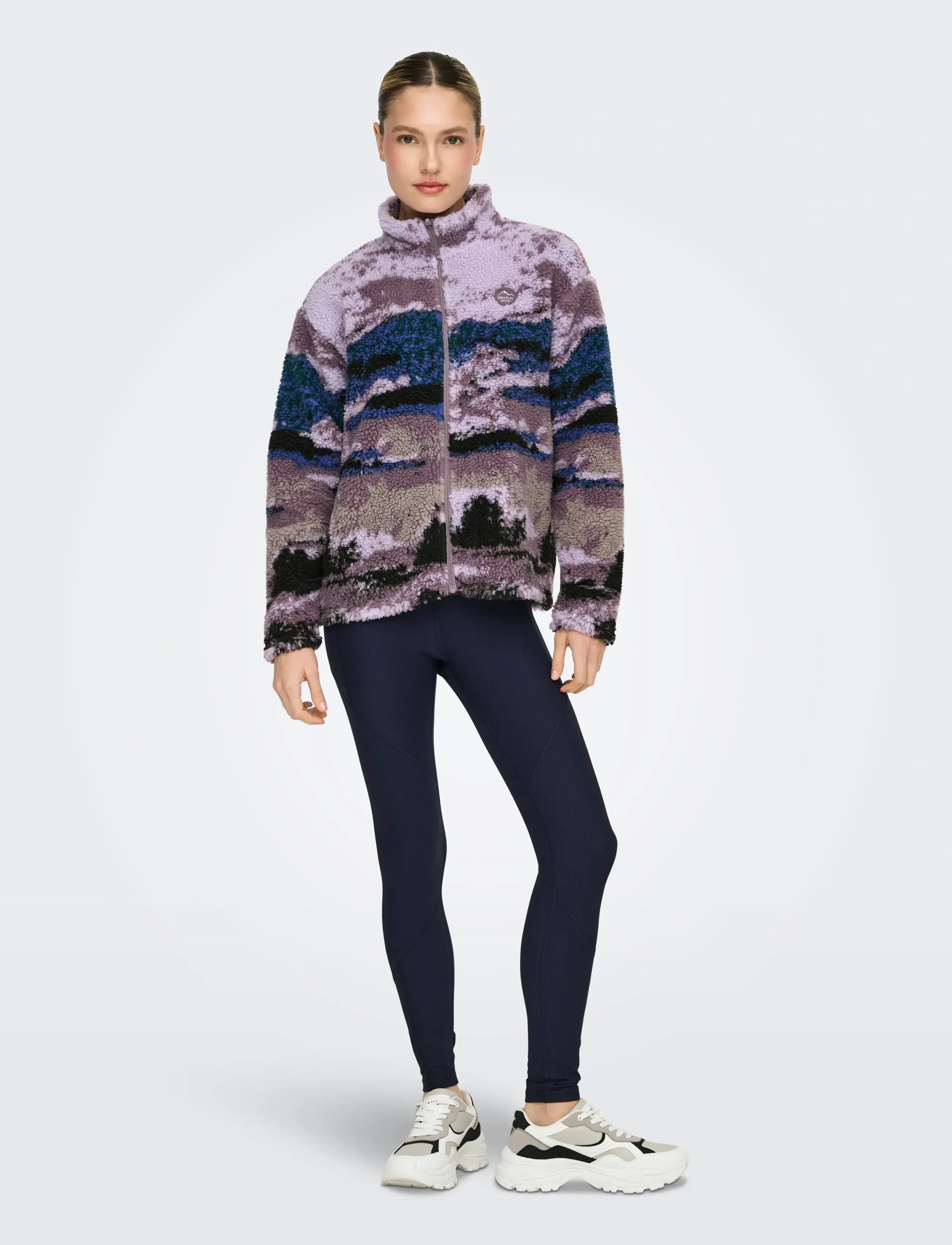 Only Play - ONPSIK HN FZ LS FLEECE JCK - coastal fjord - 4