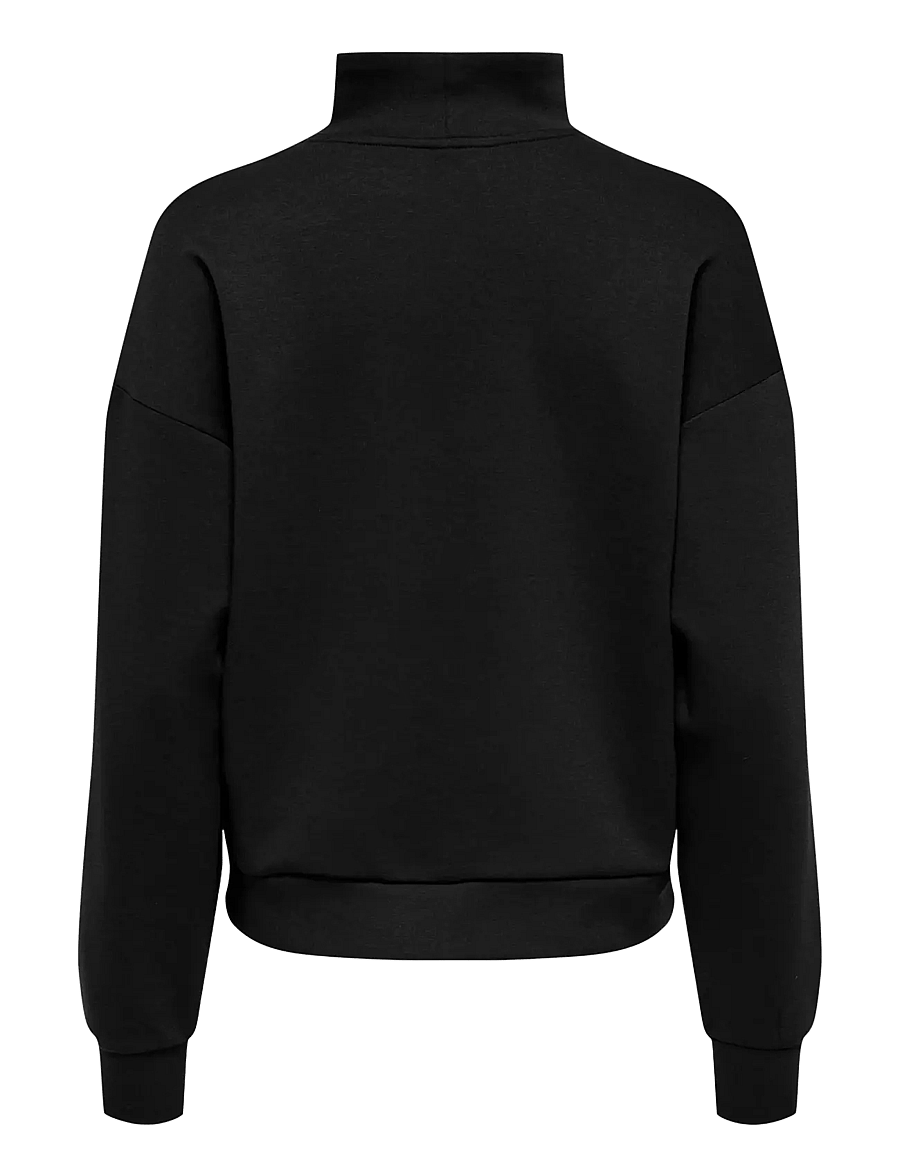 Only Play - ONPLOUNGE HN LS HZ DS SWT NOOS - sweatshirts - black - 2