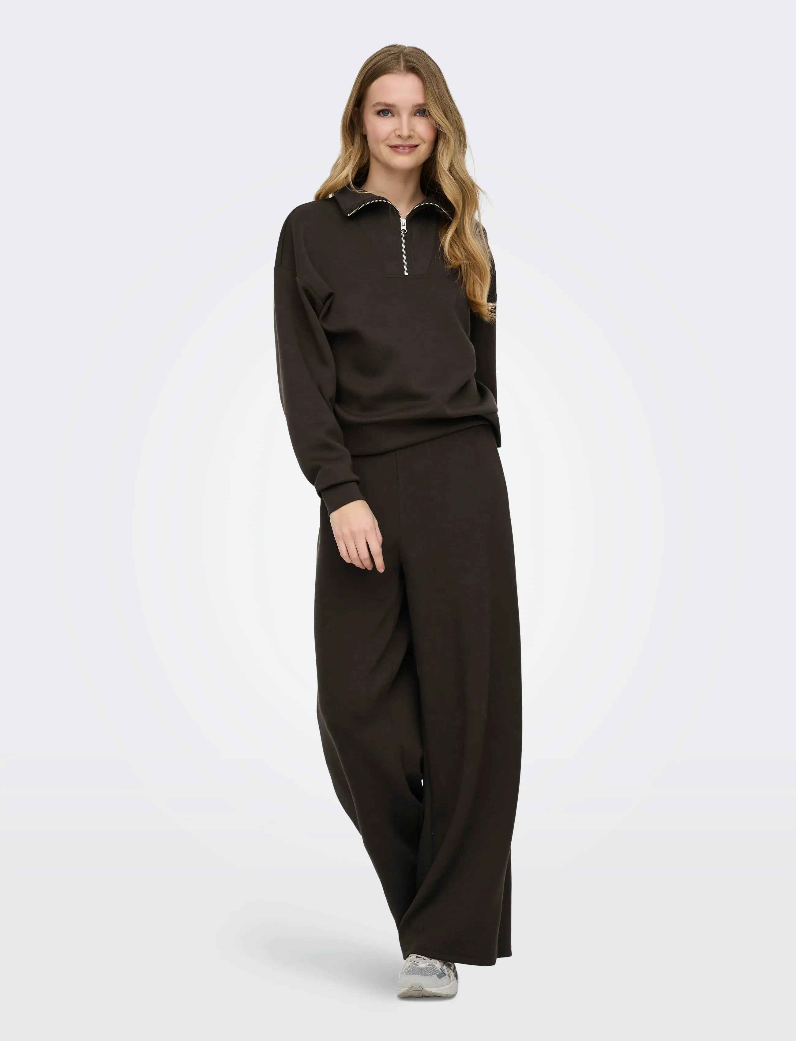 Only Play - ONPLOUNGE HN LS HZ DS SWT NOOS - tops - chocolate torte - 4