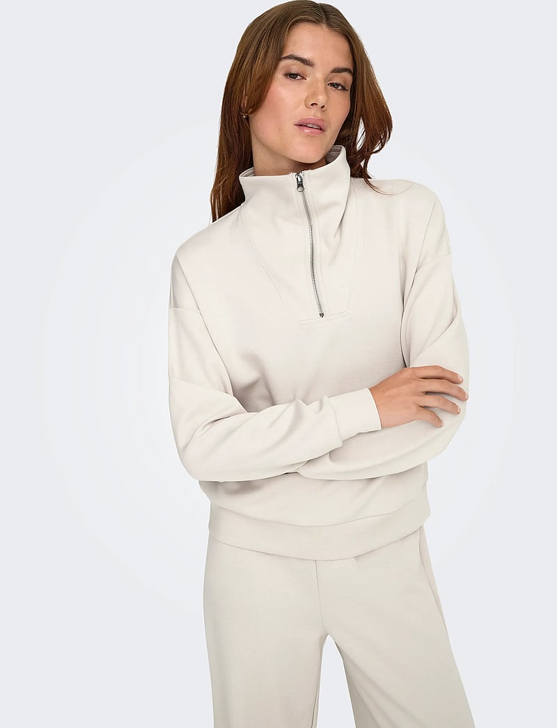 Only Play - ONPLOUNGE HN LS HZ DS SWT NOOS - oberteile - pumice stone - 5