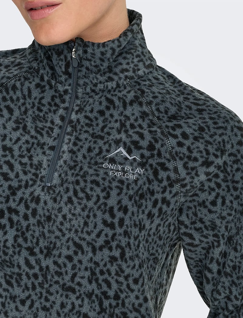 Only Play - ONPINO HN HZ LS FLEECE AOP JCK - kampsunid ja vahekihid - turbulence - 4