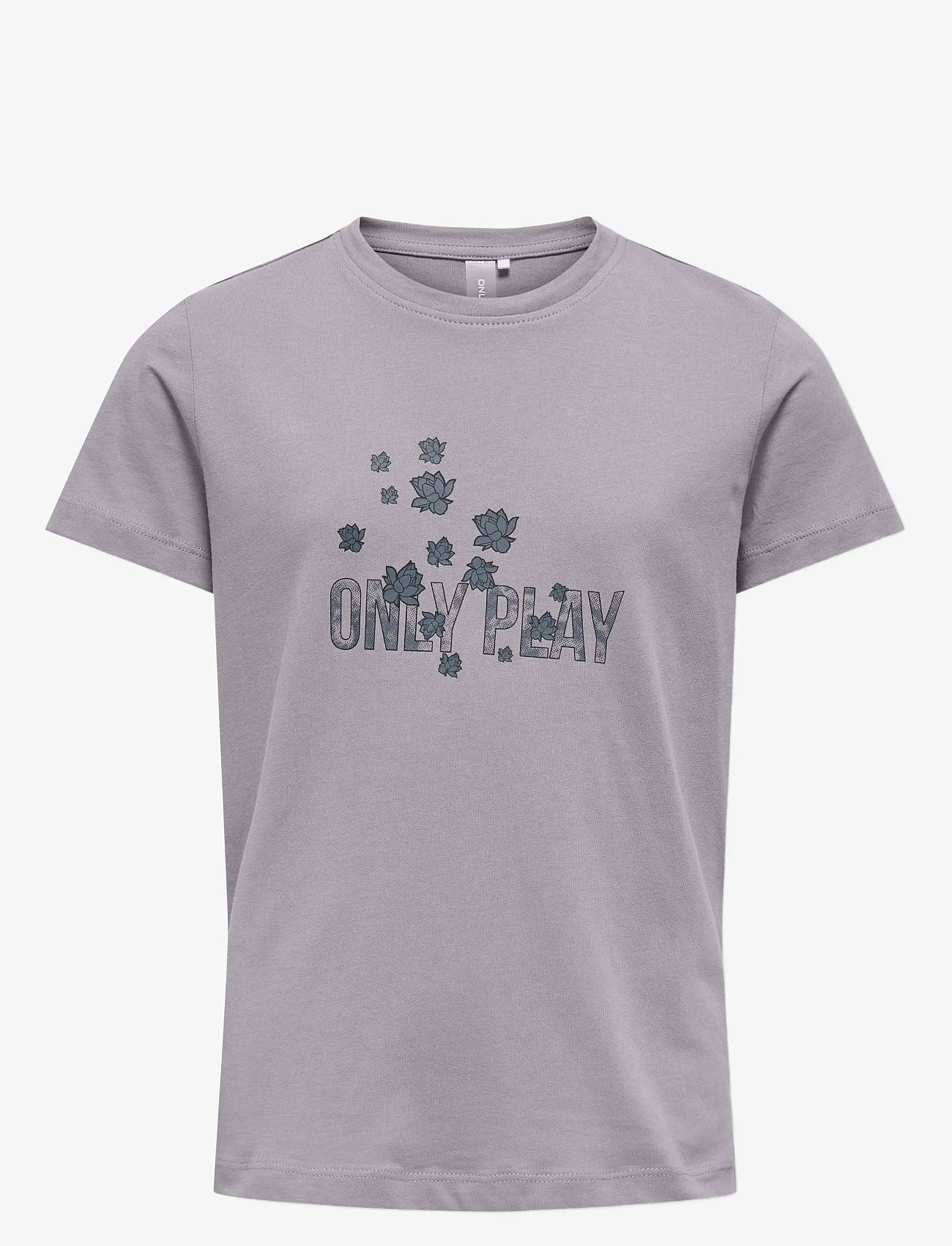 Only Play - ONPROSA LIFE ON SS REG JRS TEE GIRLS - t-shirts - gray ridge - 0