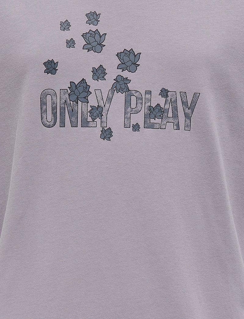 Only Play - ONPROSA LIFE ON SS REG JRS TEE GIRLS - t-shirts - gray ridge - 2