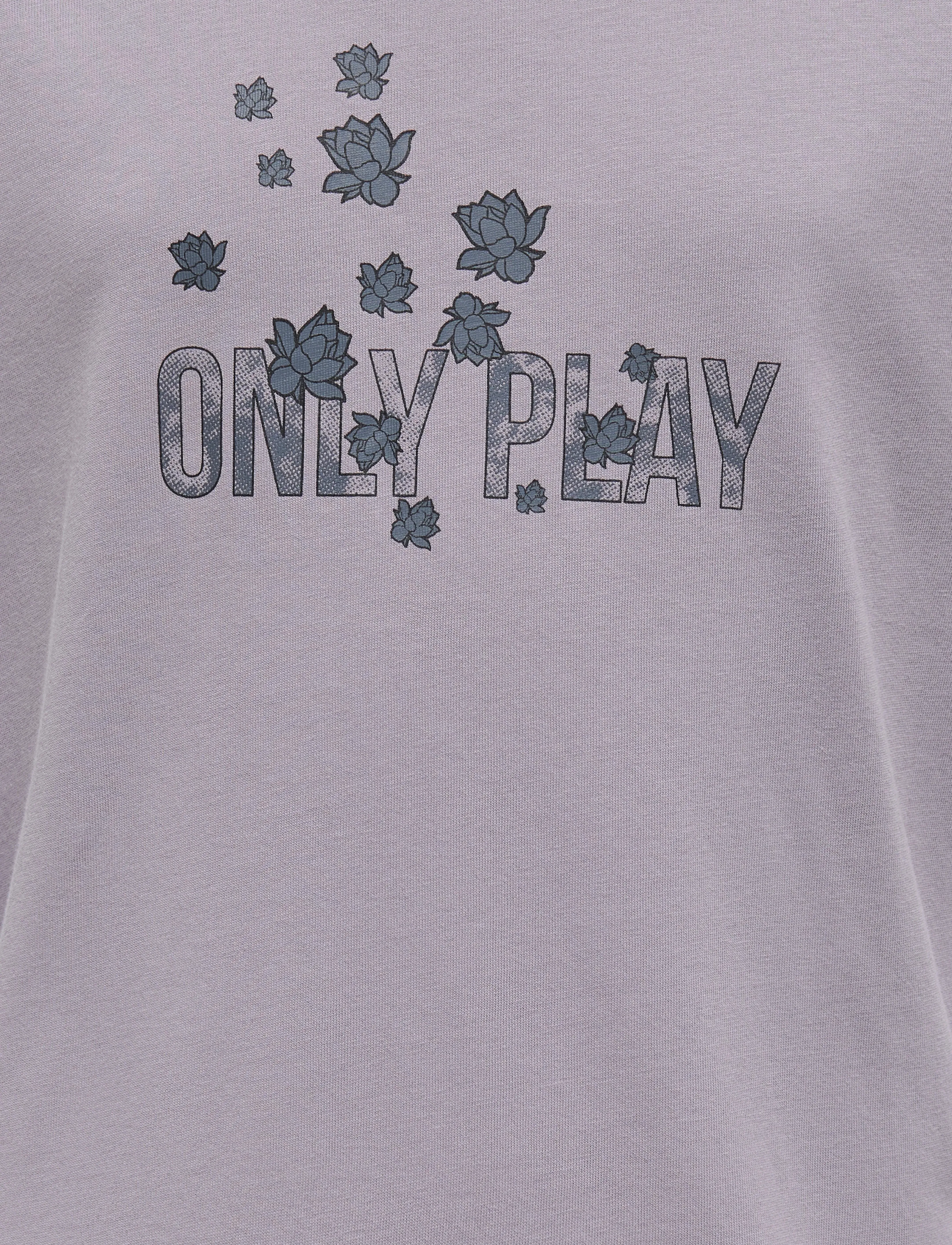 Only Play - ONPROSA LIFE ON SS REG JRS TEE GIRLS - t-shirts - gray ridge - 2