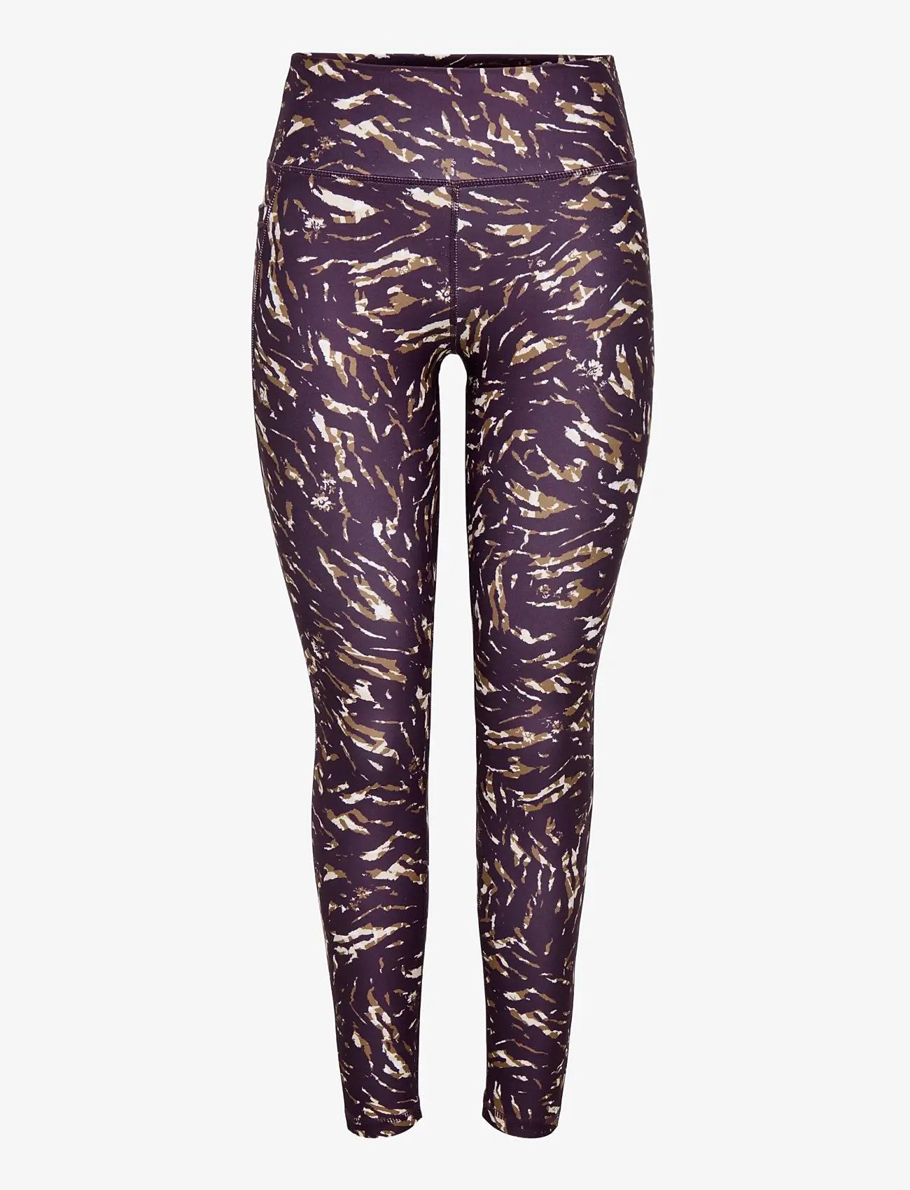 Only Play - ONPJAM-2-JEA HW AOP PCK TIGHTS - træningstights - plum perfect - 1