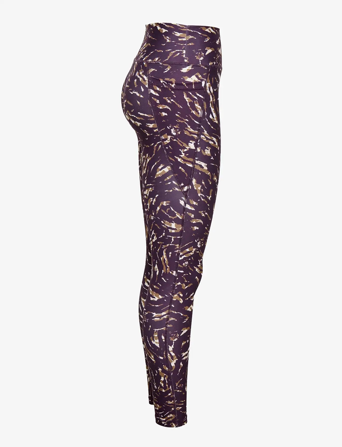 Only Play - ONPJAM-2-JEA HW AOP PCK TIGHTS - træningstights - plum perfect - 3