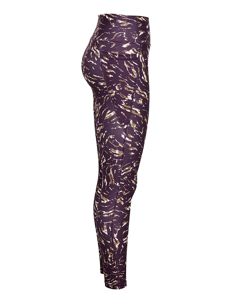 Only Play - ONPJAM-2-JEA HW AOP PCK TIGHTS - træningstights - plum perfect - 3