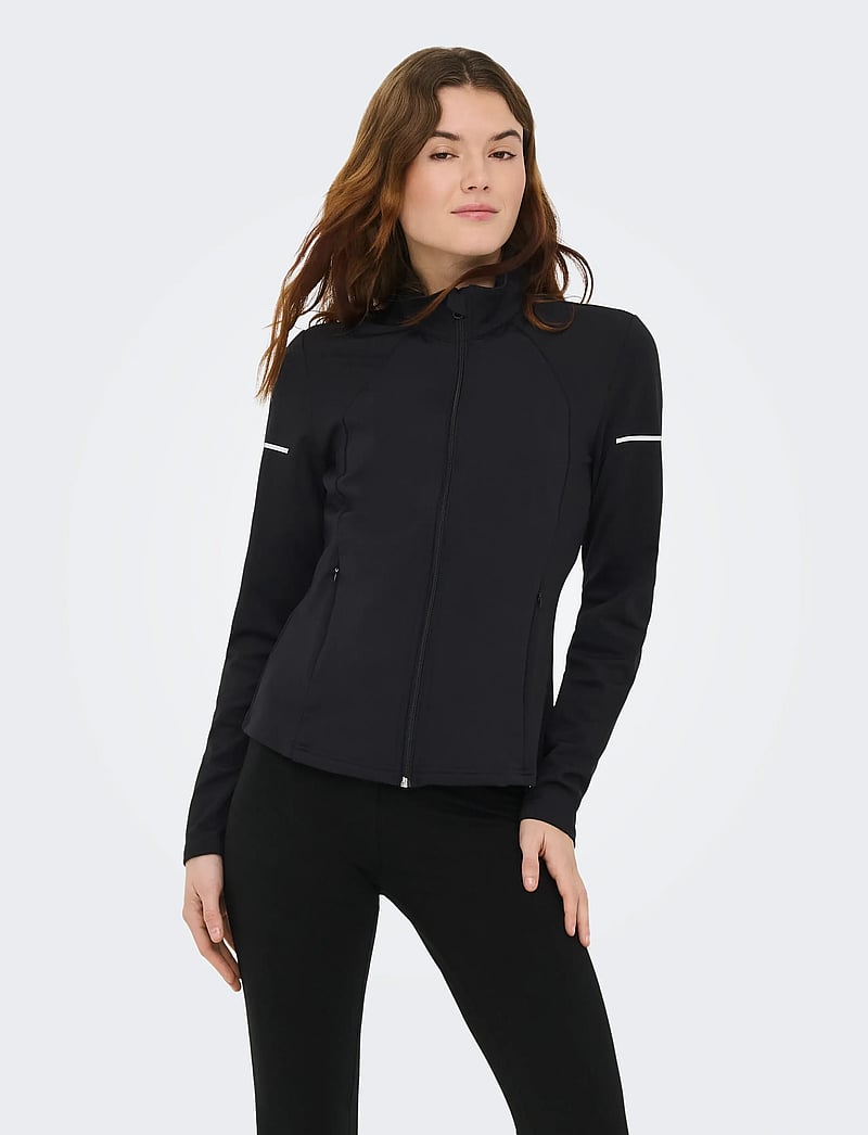 Only Play - ONPFLORA HN FZ LS WARM JCK - sportjacken - black - 0