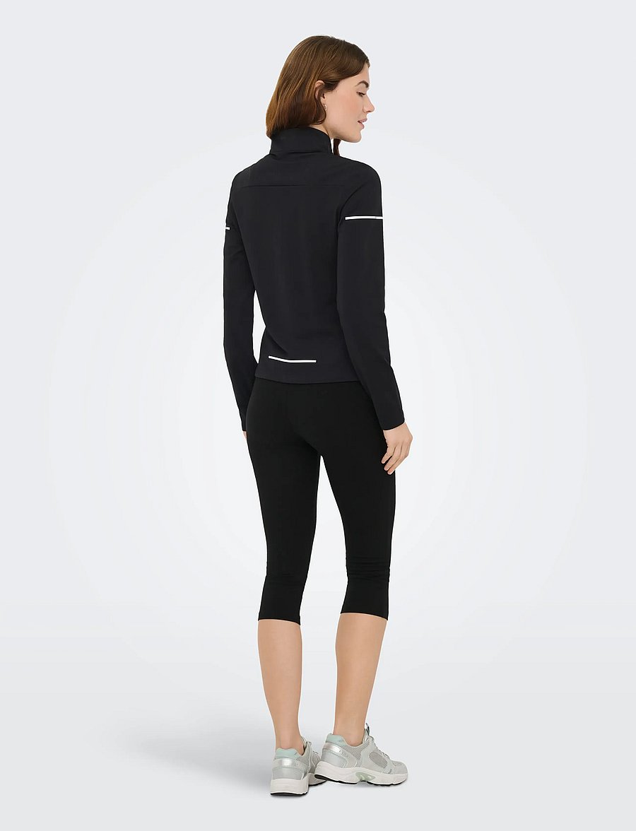 Only Play - ONPFLORA HN FZ LS WARM JCK - black - 3