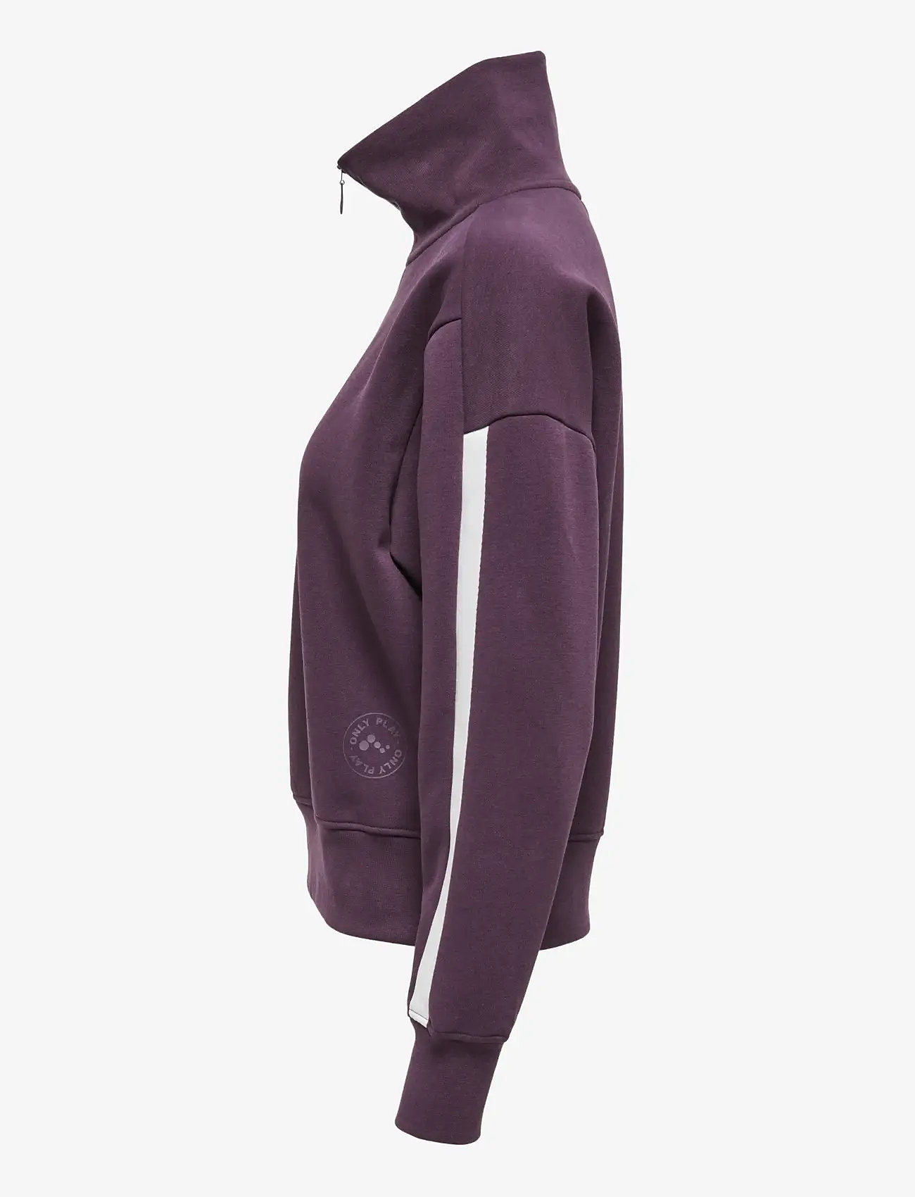 Only Play - ONPFREJA LIFE HN HZ LS SWT - oberteile - plum perfect - 3