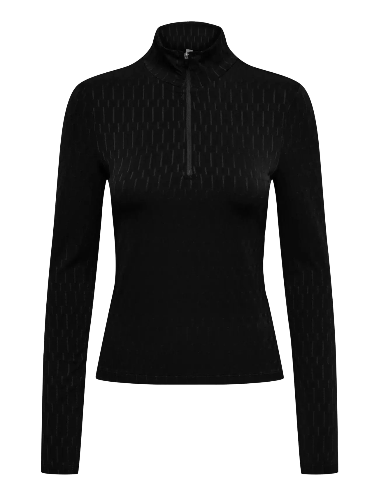 Only Play ONPFRIDA HN HZ LS SHORT TOP - Tøj - BLACK / black
