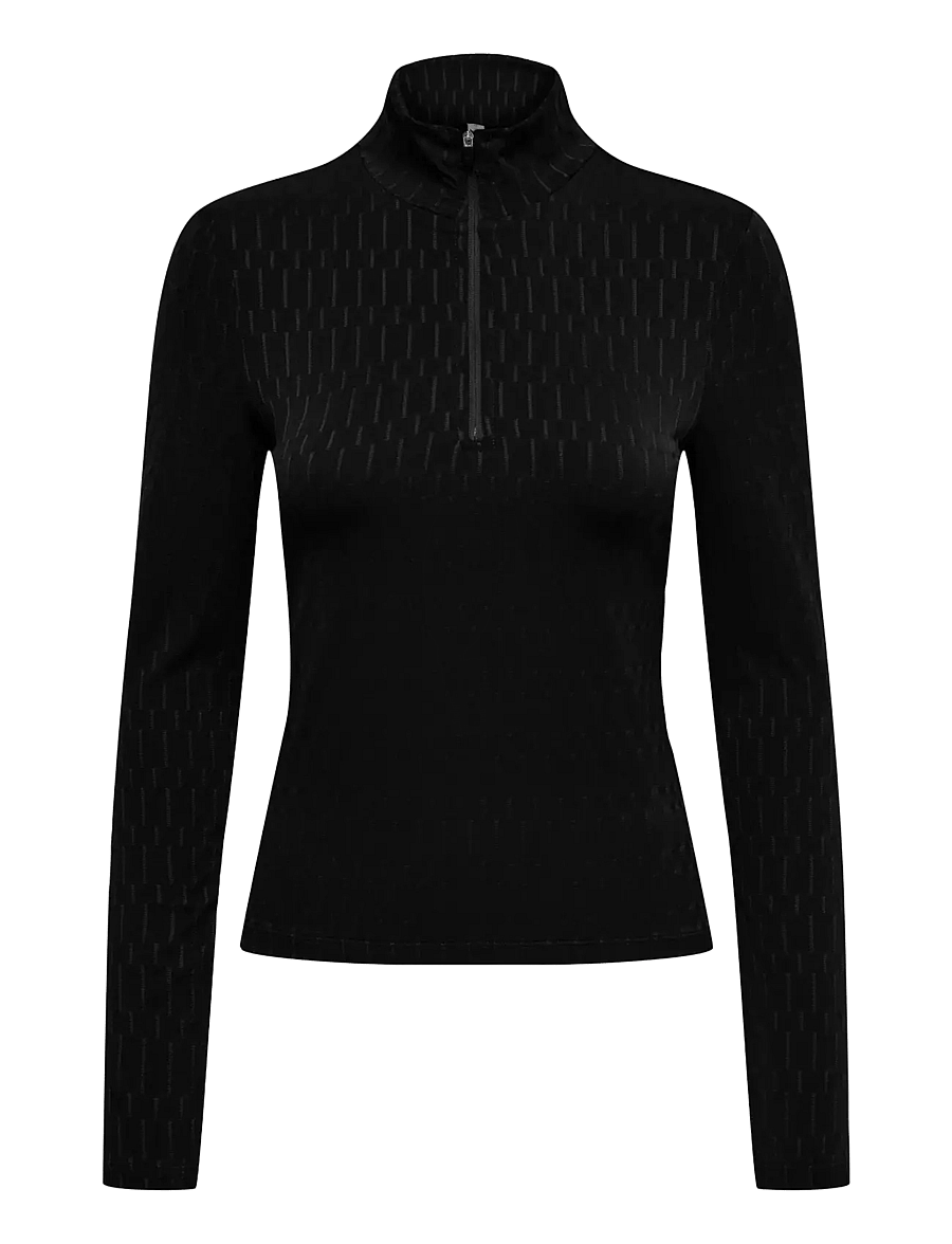 Only Play - ONPFRIDA HN HZ LS SHORT TOP - alussärgid ja t-särgid - black - 1