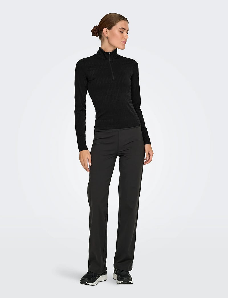 Only Play - ONPFRIDA HN HZ LS SHORT TOP - black - 4