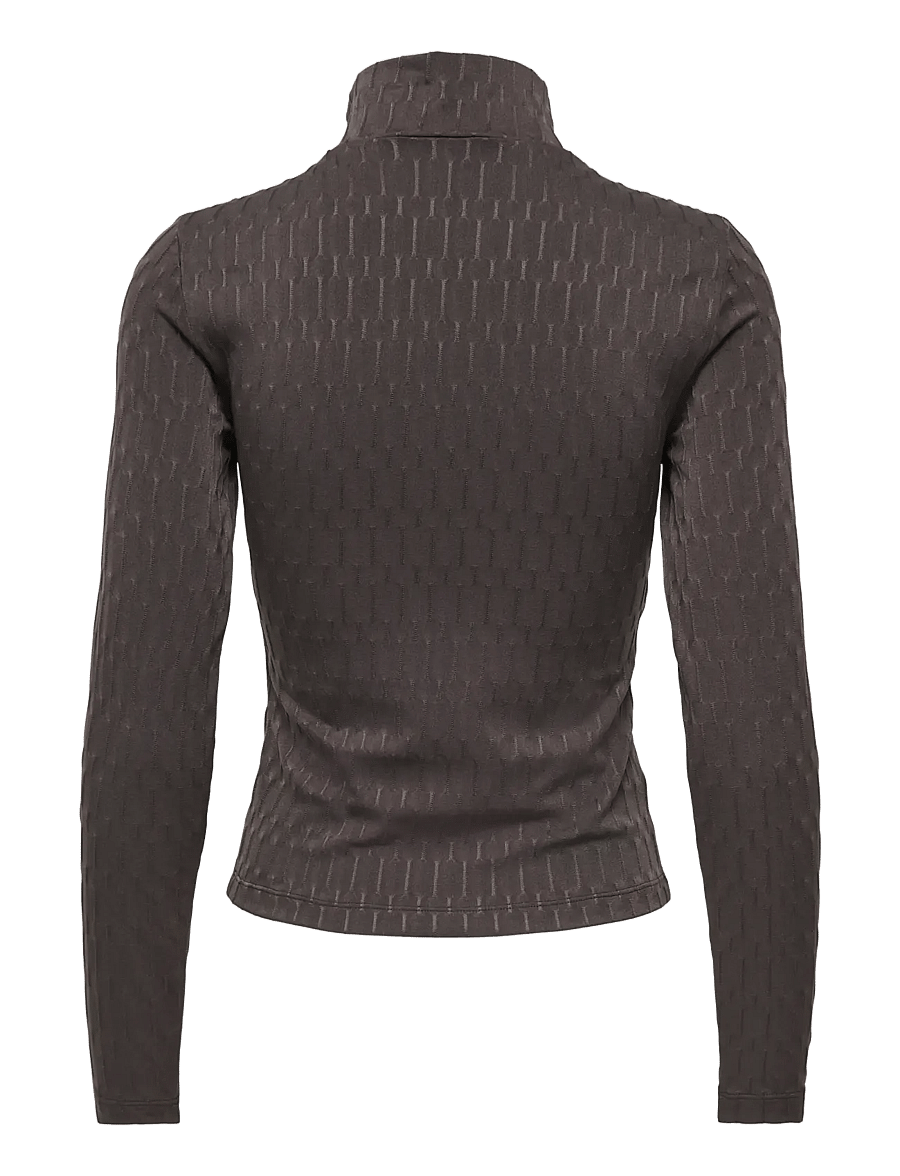 Only Play - ONPFRIDA HN HZ LS SHORT TOP - topper & t-skjorter - chocolate torte - 1