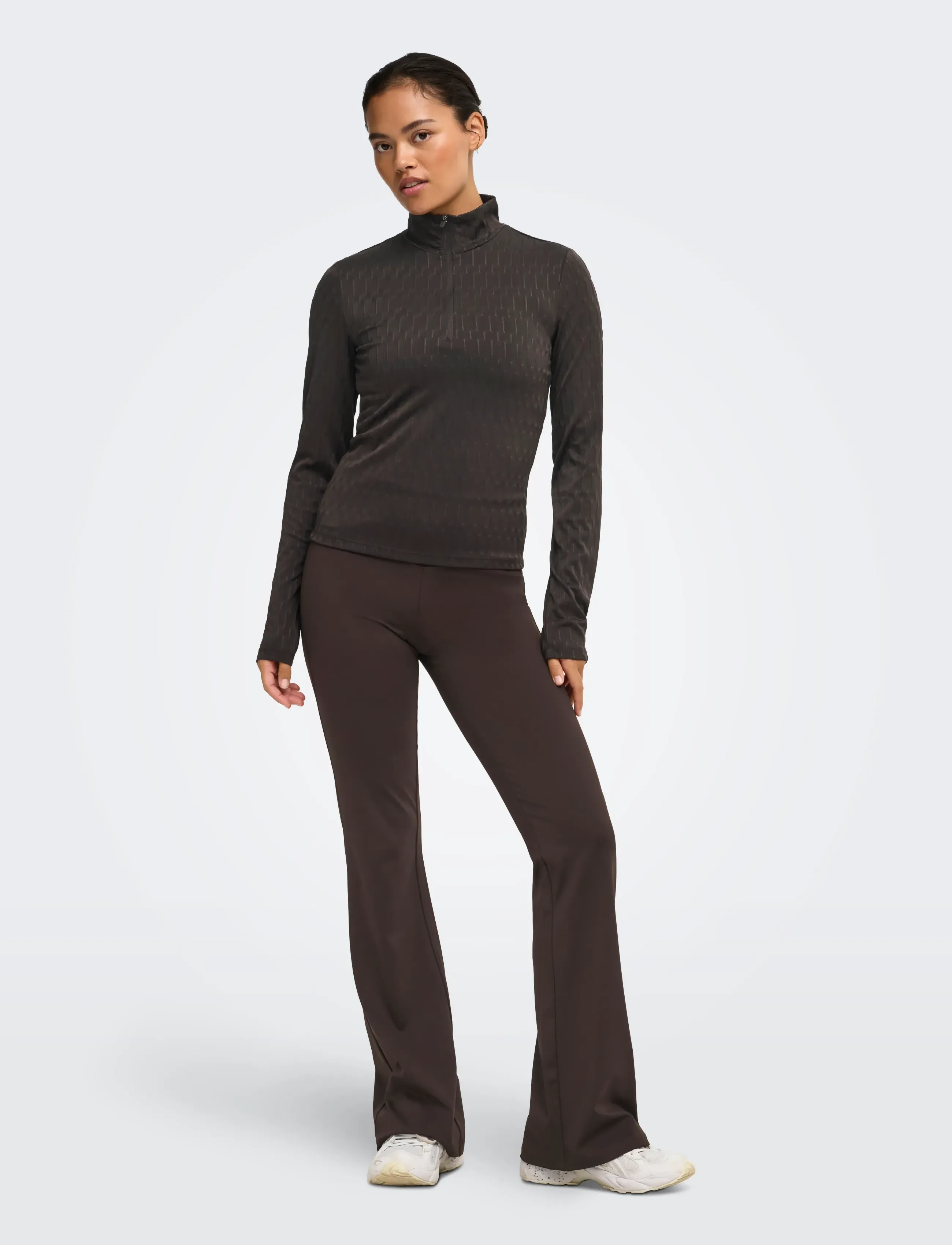 Only Play - ONPFRIDA HN HZ LS SHORT TOP - langarmshirts - chocolate torte - 4