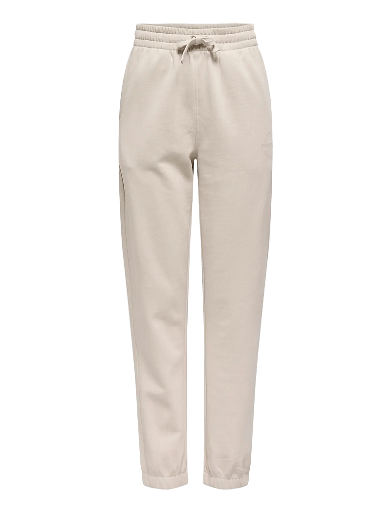 Only Play - ONPJONI LIFE HW BRUSH REG SWT PNT - träningsbyxor - pumice stone - 0