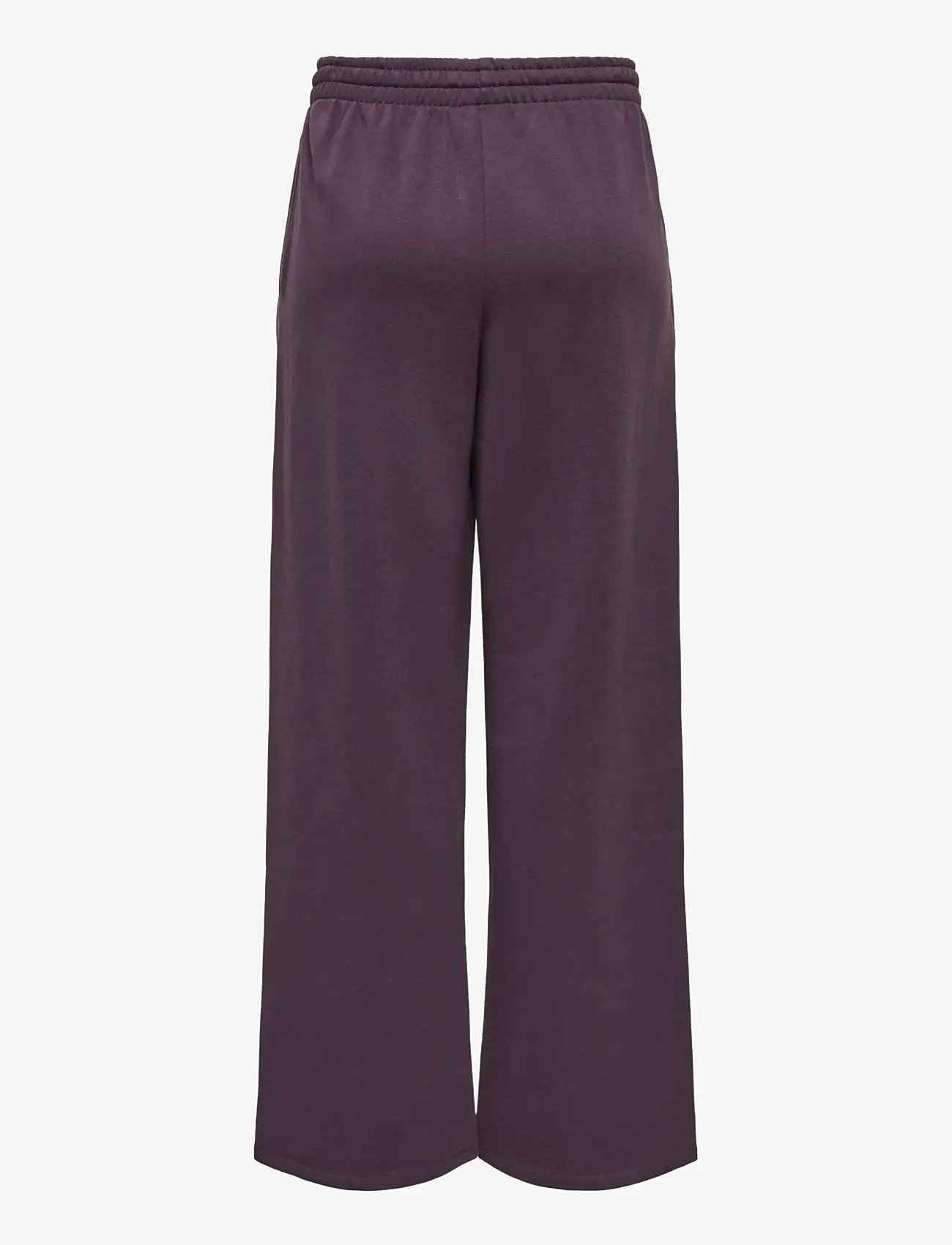 Only Play - ONPJONI LIFE HW BRUSH WIDE SWT PNT - träningsbyxor - plum perfect - 2