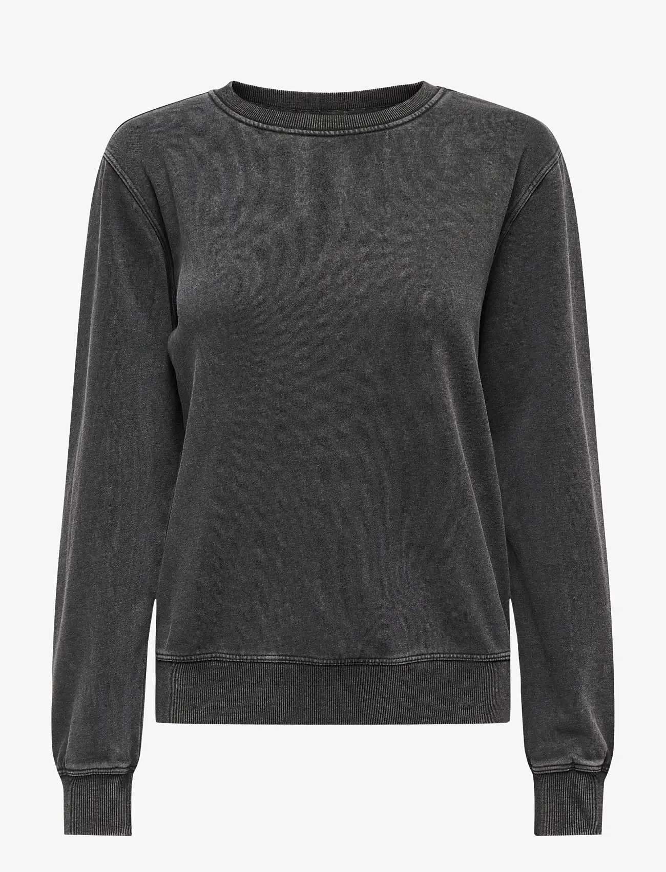 Only Play - ONPJUNA LIFE ON LS BRUSH LOOSE SWT - overdele - black - 1