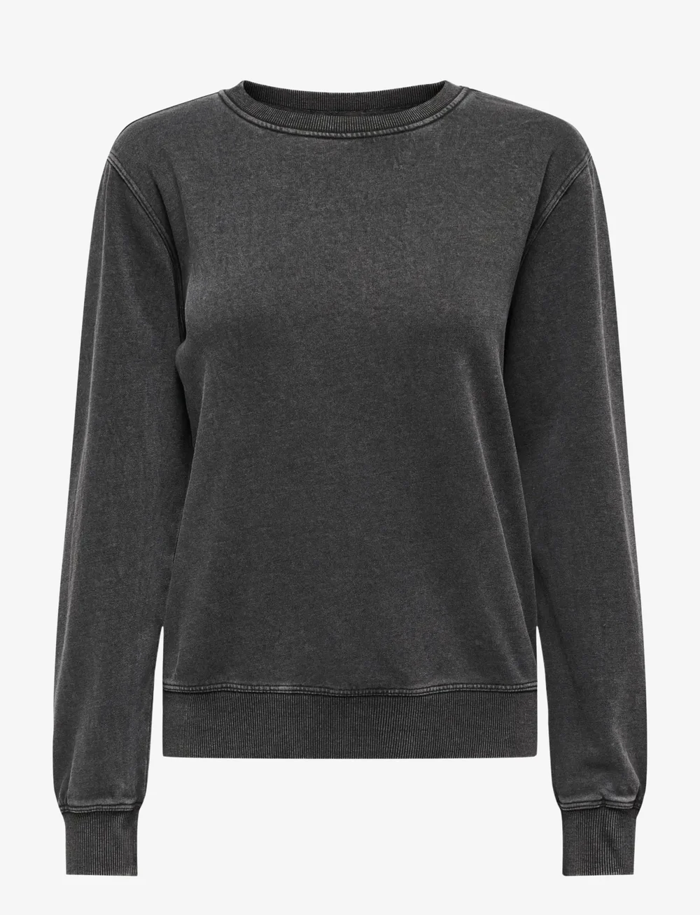 Only Play - ONPJUNA LIFE ON LS BRUSH LOOSE SWT - oberteile - black - 1