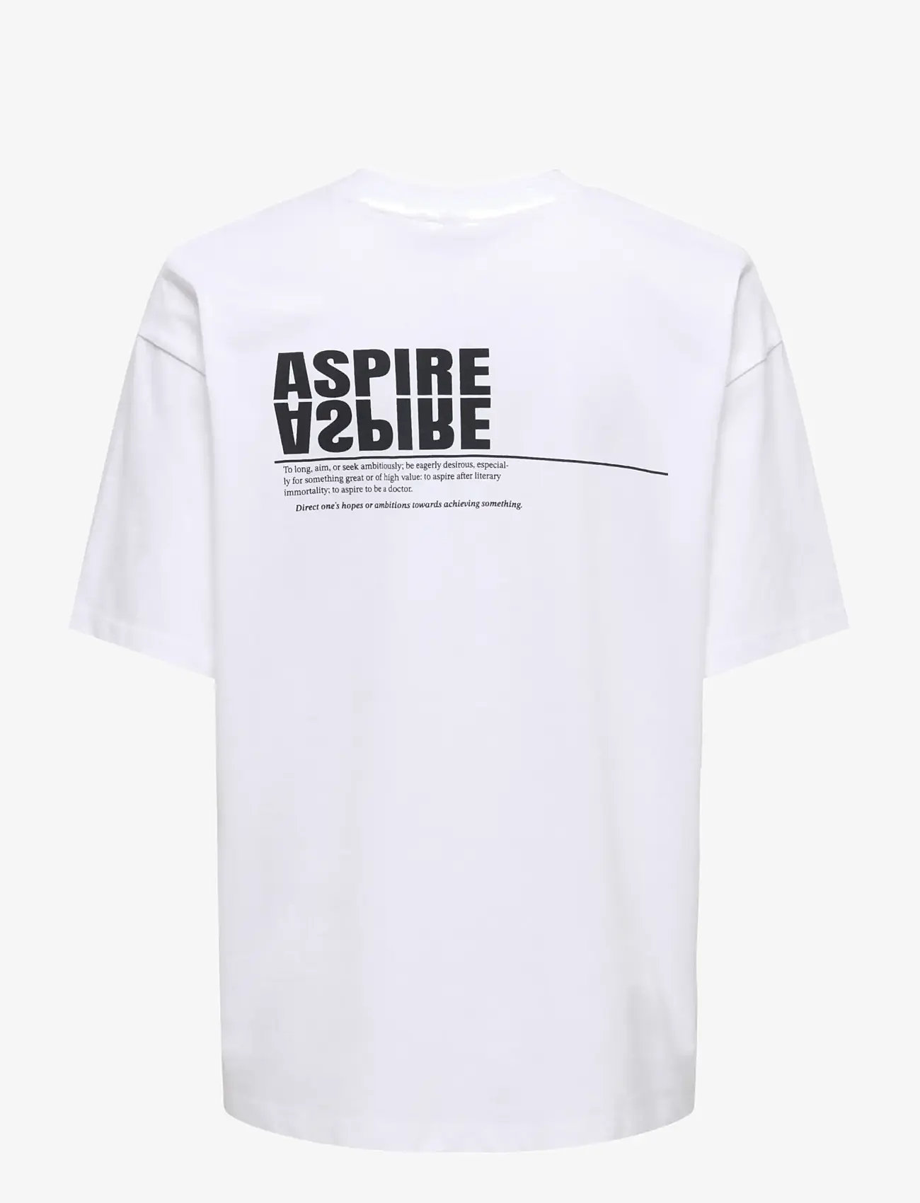 Only Play - ONPJANA LIFE ON SS LOOSE JRS TEE - t-shirts - white - 1