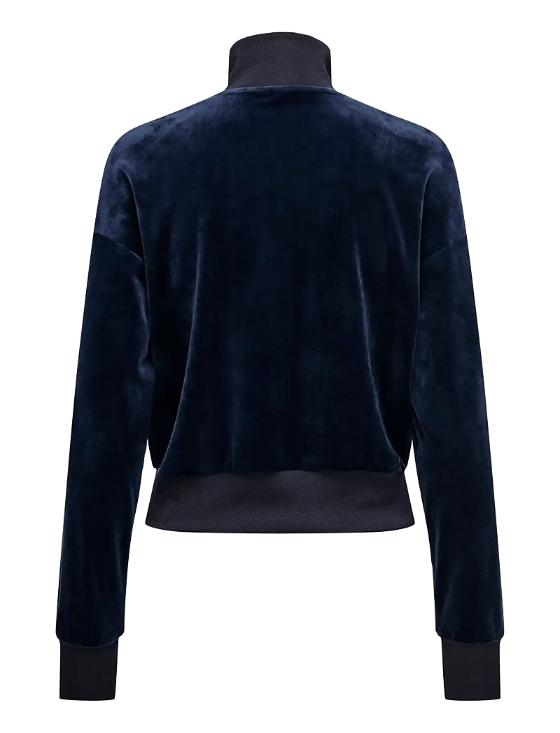 Only Play - ONPMIA HN FZ LS SHORT VELVET SWT - dressipluusid - night sky - 2