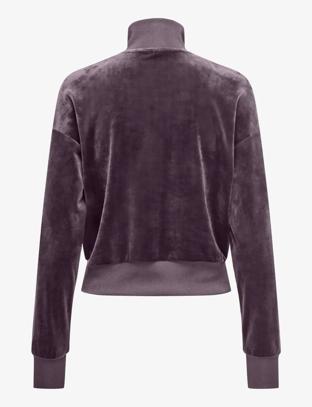 Only Play - ONPMIA HN FZ LS SHORT VELVET SWT - overdele - plum perfect - 1