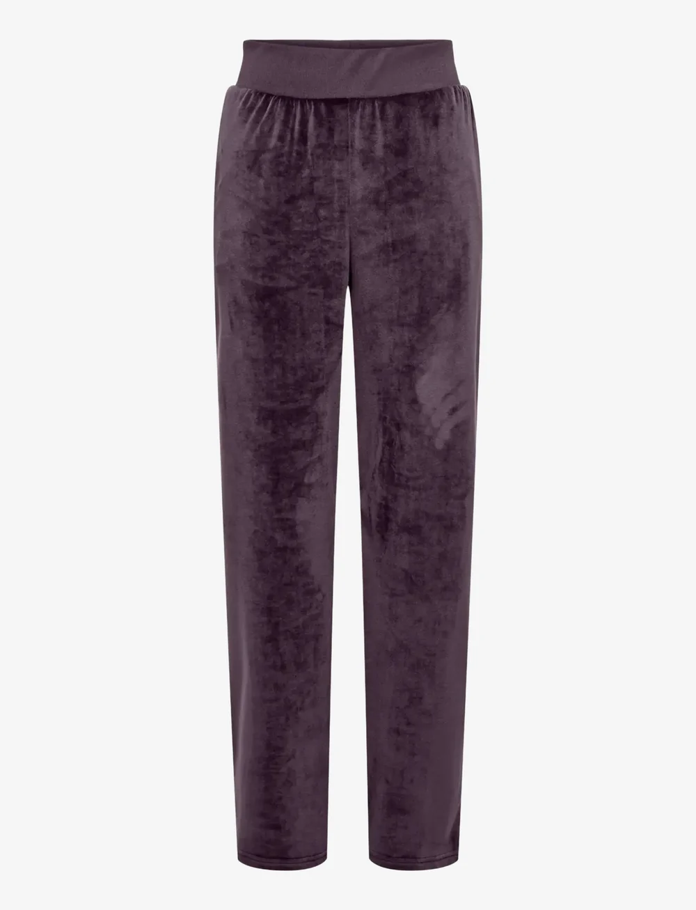 Only Play - ONPMIA HW WIDE VELVET SWT PNT - joggingbukser - plum perfect - 0
