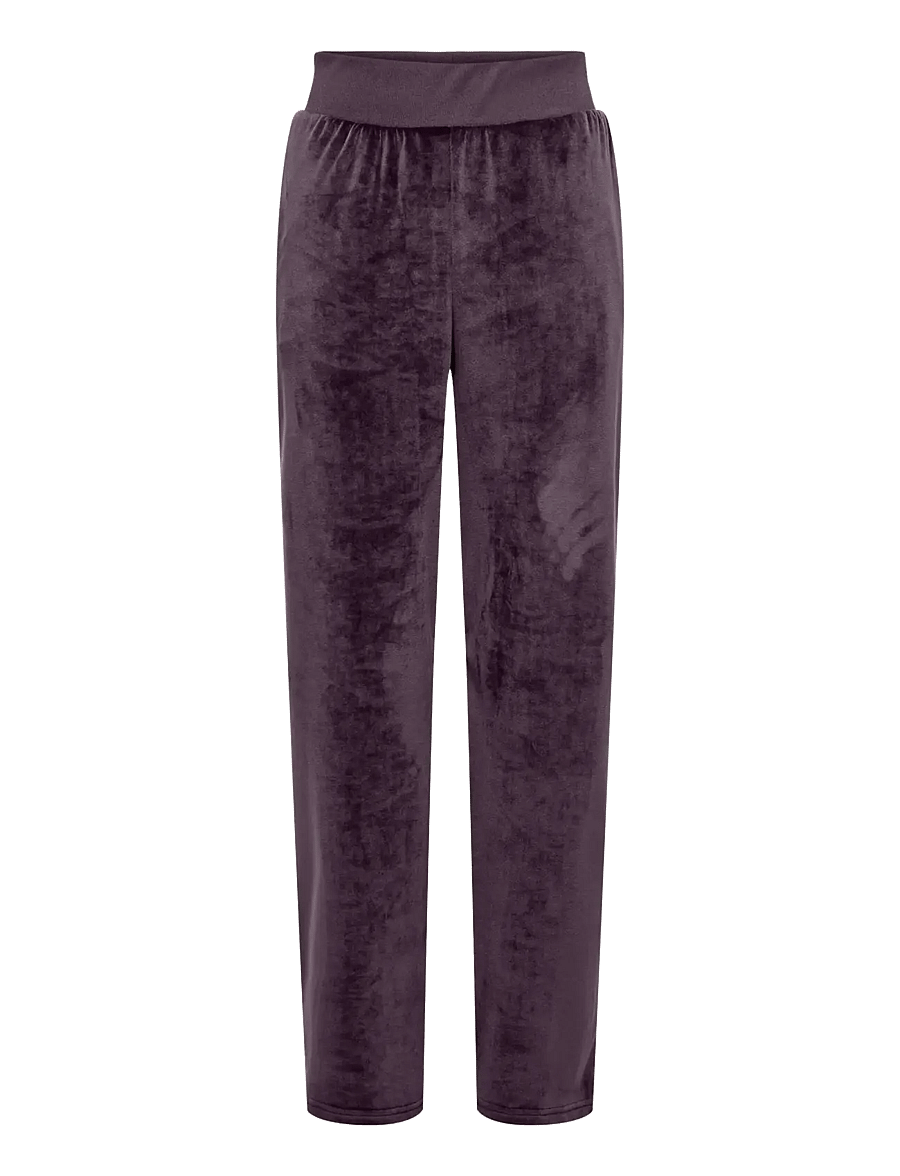Only Play - ONPMIA HW WIDE VELVET SWT PNT - trainingsbroek - plum perfect - 0