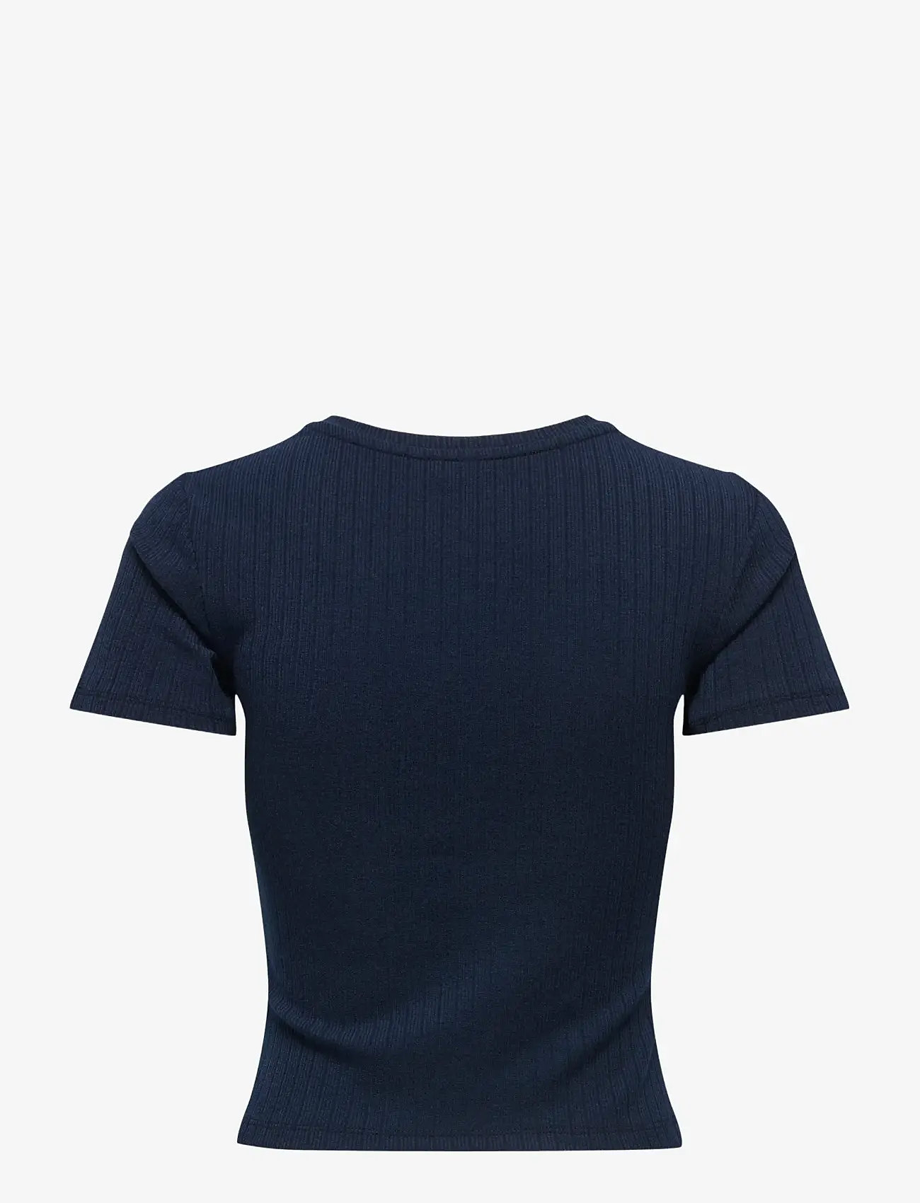 Only Play - ONPPOLINA ON SS SLIM SHORT RIB TOP - t-shirts - night sky - 1