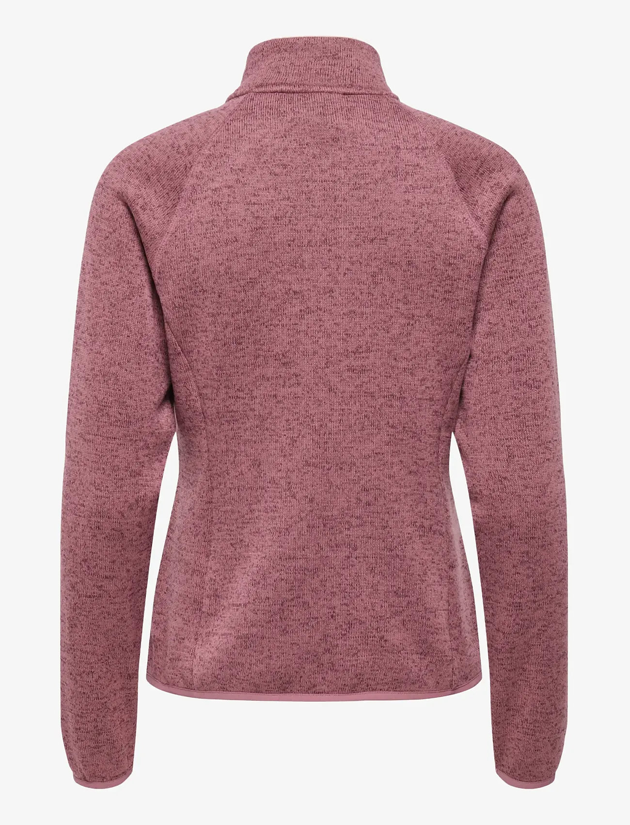 Only Play - ONPNEW-JANE HN FZ LS KNIT FLEECE JCK - friluftsjakker - rose brown - 2