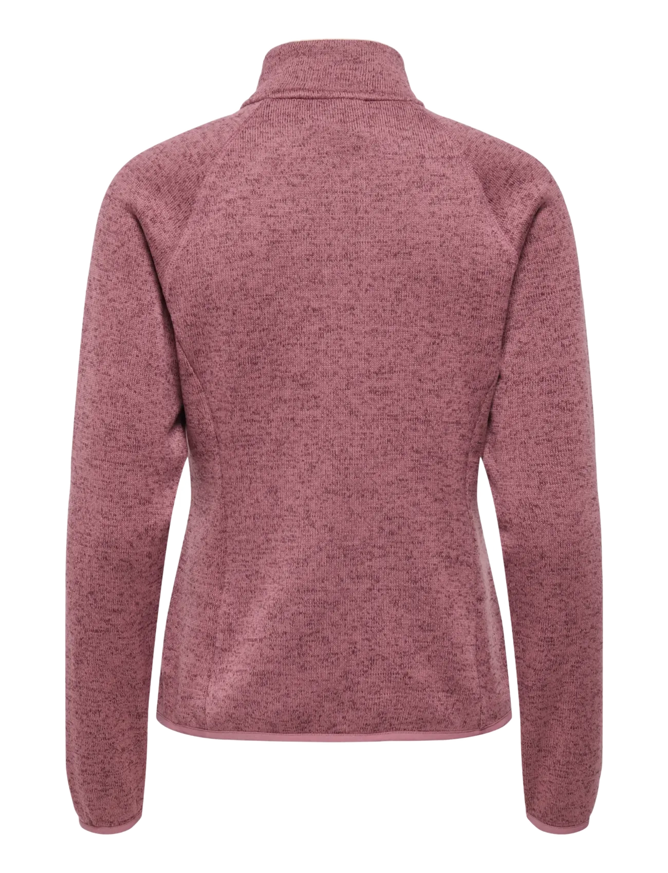 Only Play - ONPNEW-JANE HN FZ LS KNIT FLEECE JCK - outdoor jackets - rose brown - 2