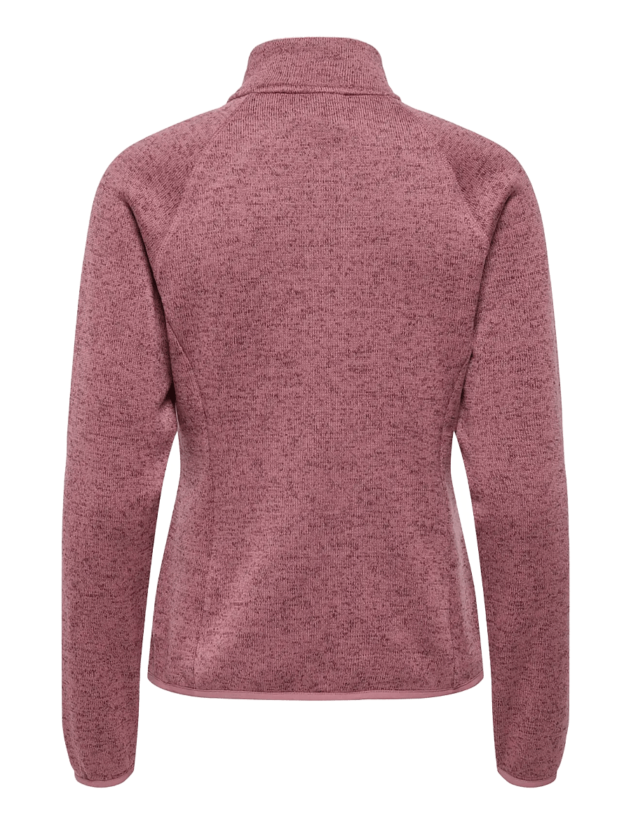 Only Play - ONPNEW-JANE HN FZ LS KNIT FLEECE JCK - välijoped - rose brown - 2
